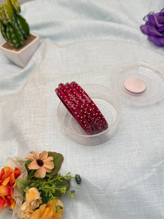 Kada Glass Bangles for Gifting Your Loved Ones - Pack Evara - Mahilas