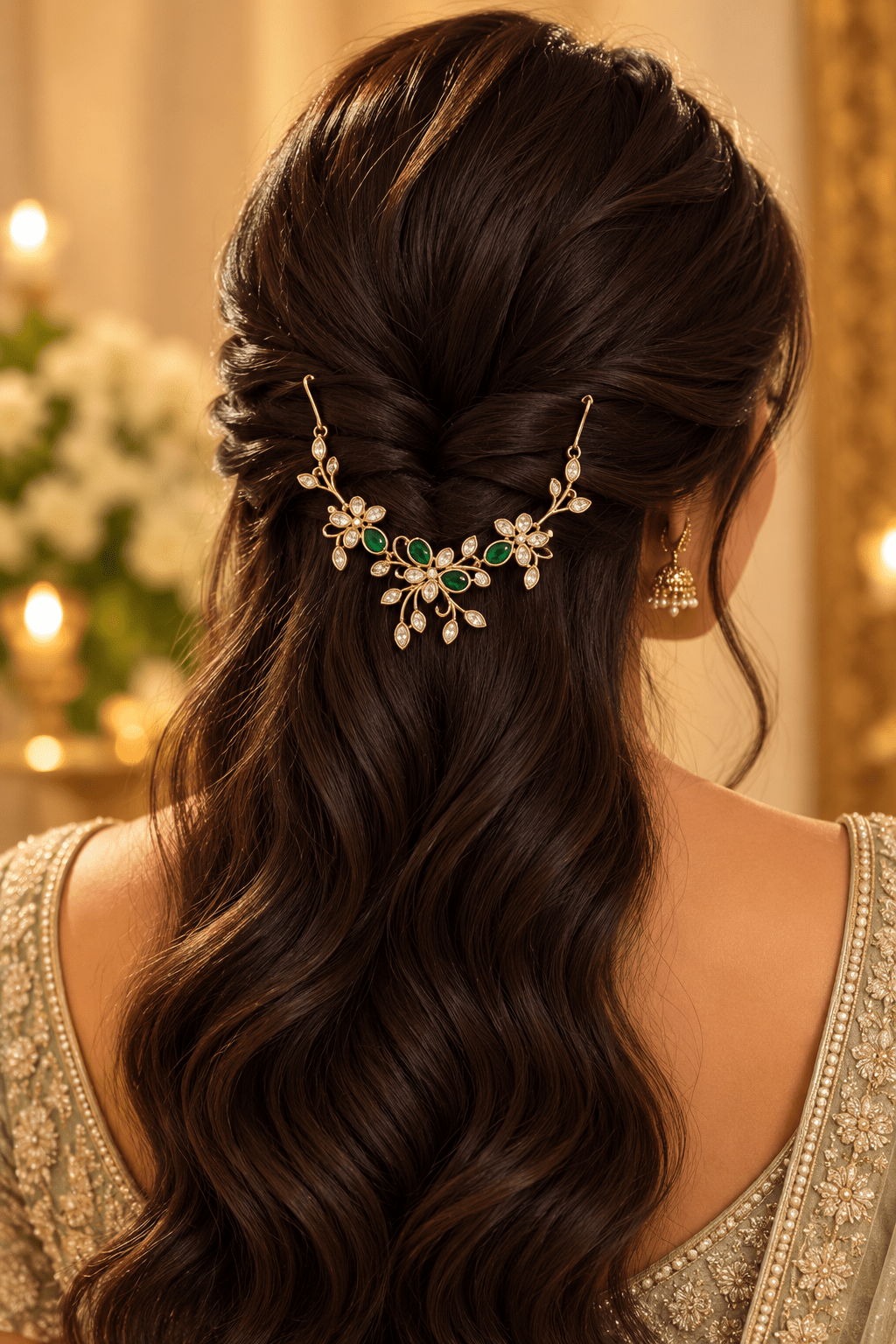 Kundan Designer Jadebille| M0111 - Mahilas