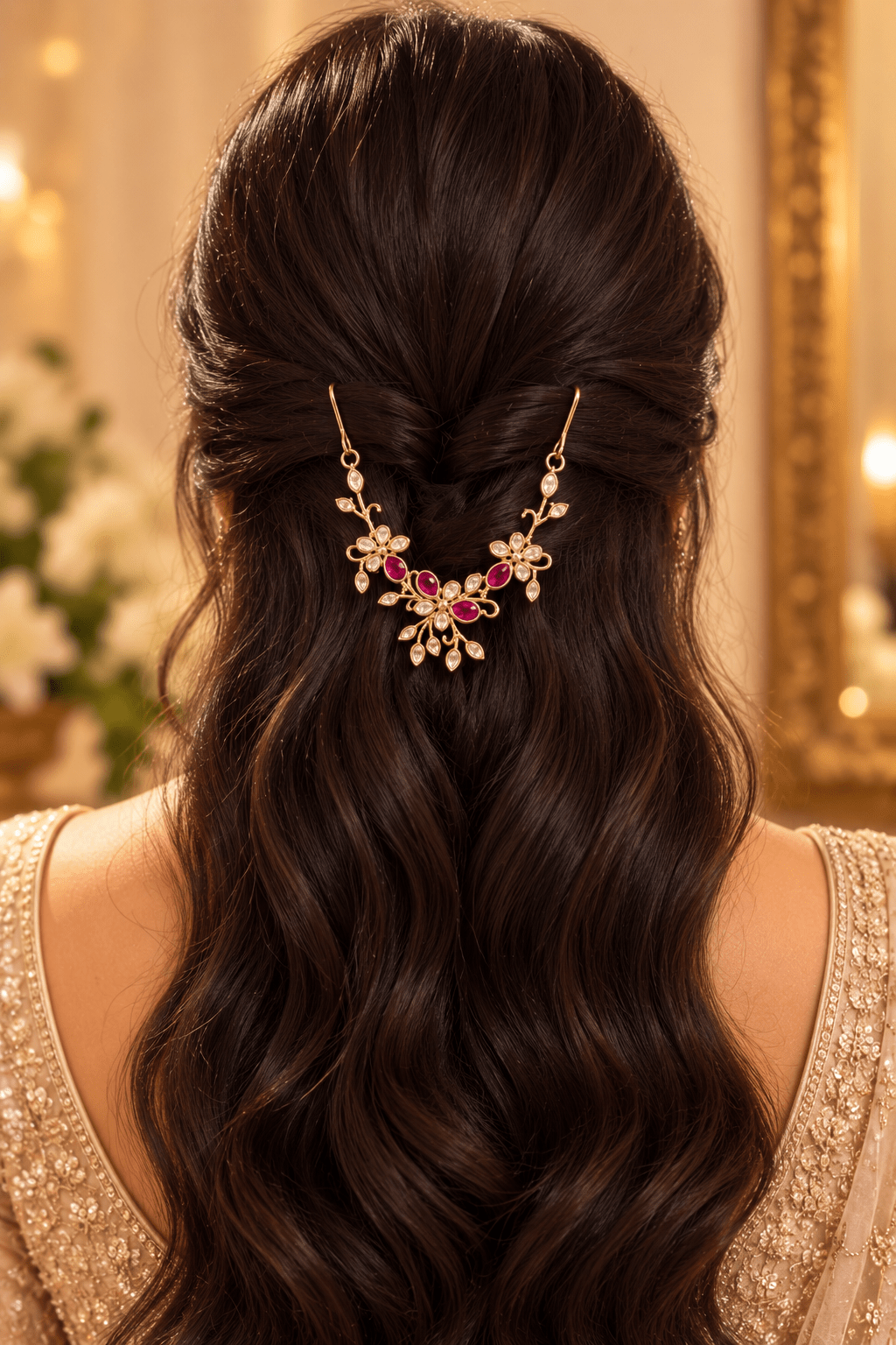 Kundan Designer Jadebille| M0112 - Mahilas