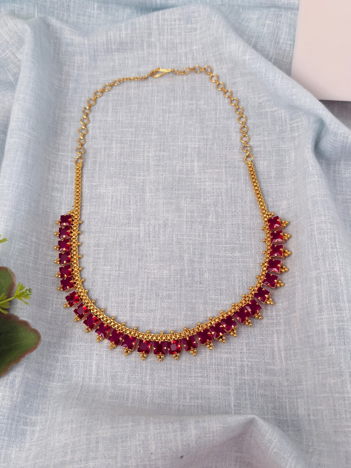 Kundan Designer Necklace Premium | N0860 - Mahilas