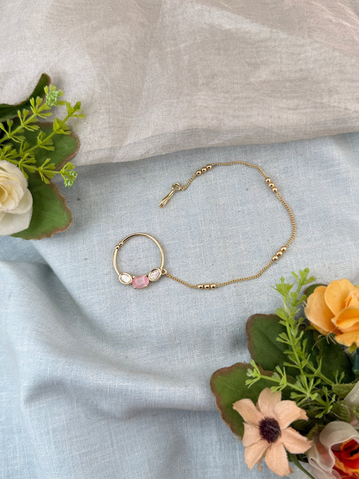 Kundan Nathu Nose Ring | O0026 - Mahilas
