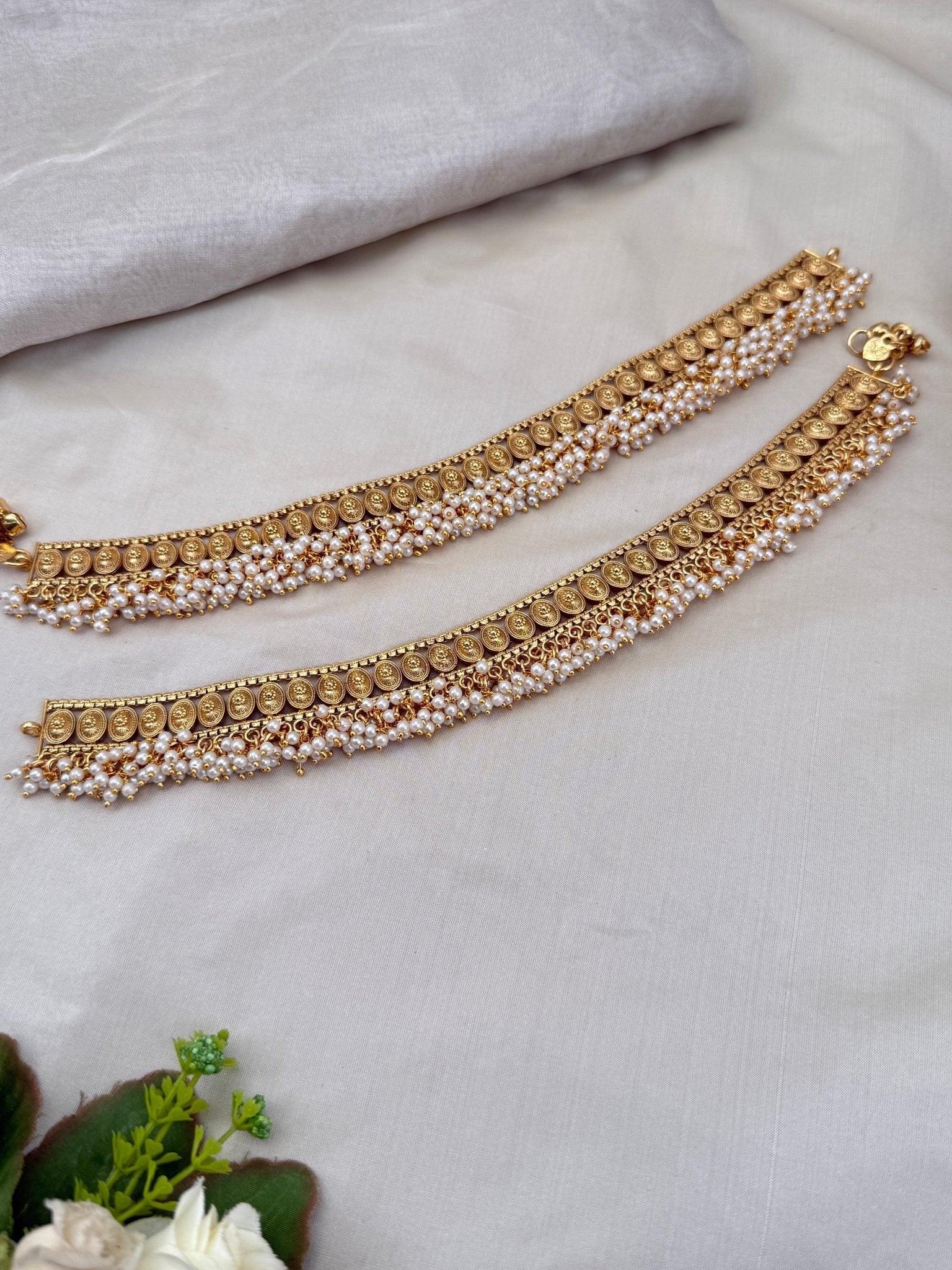 Luxurious Antique Anklet Payal 0206 - Mahilas