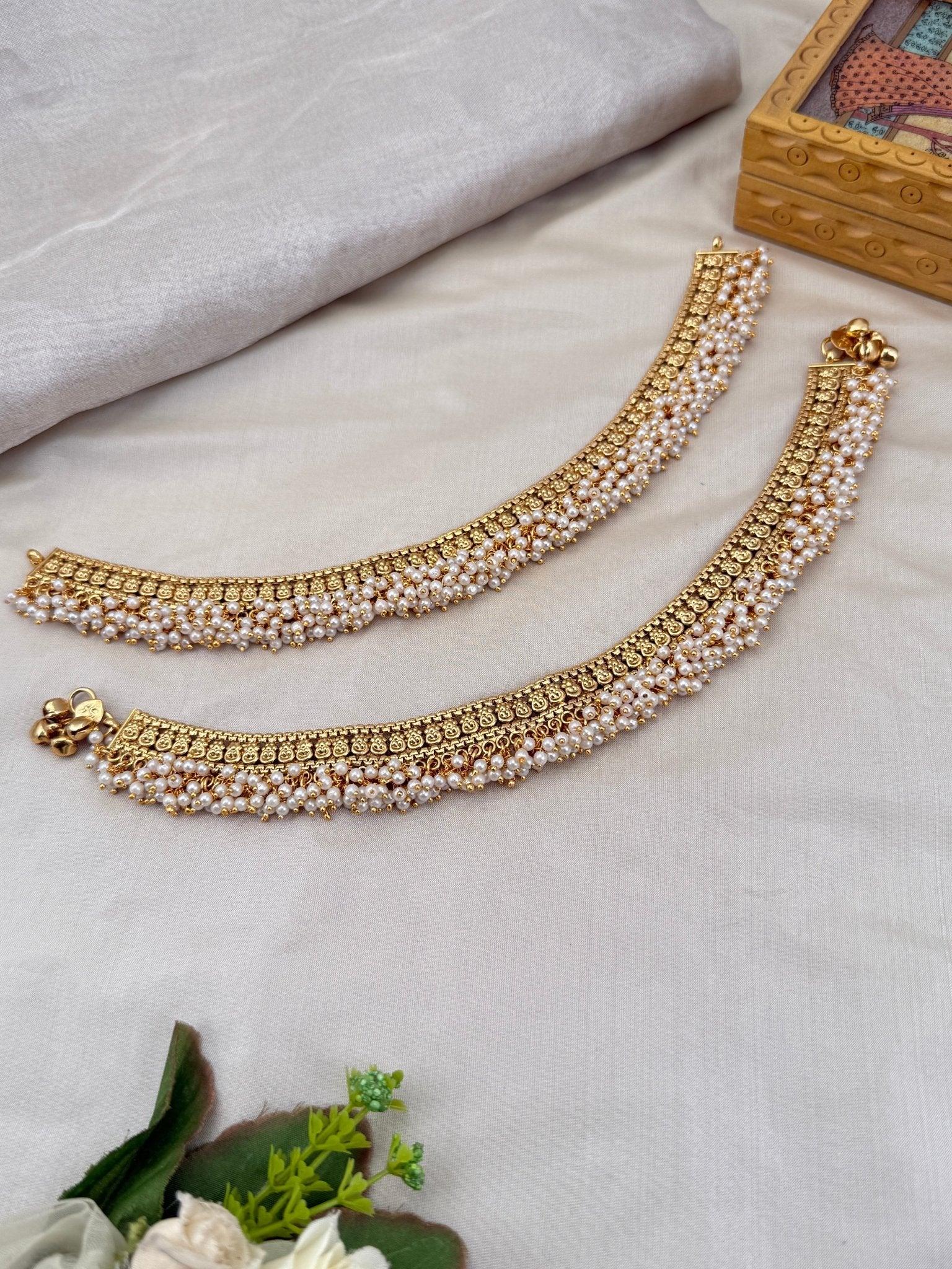 Luxurious Antique Anklet Payal 0209 - Mahilas