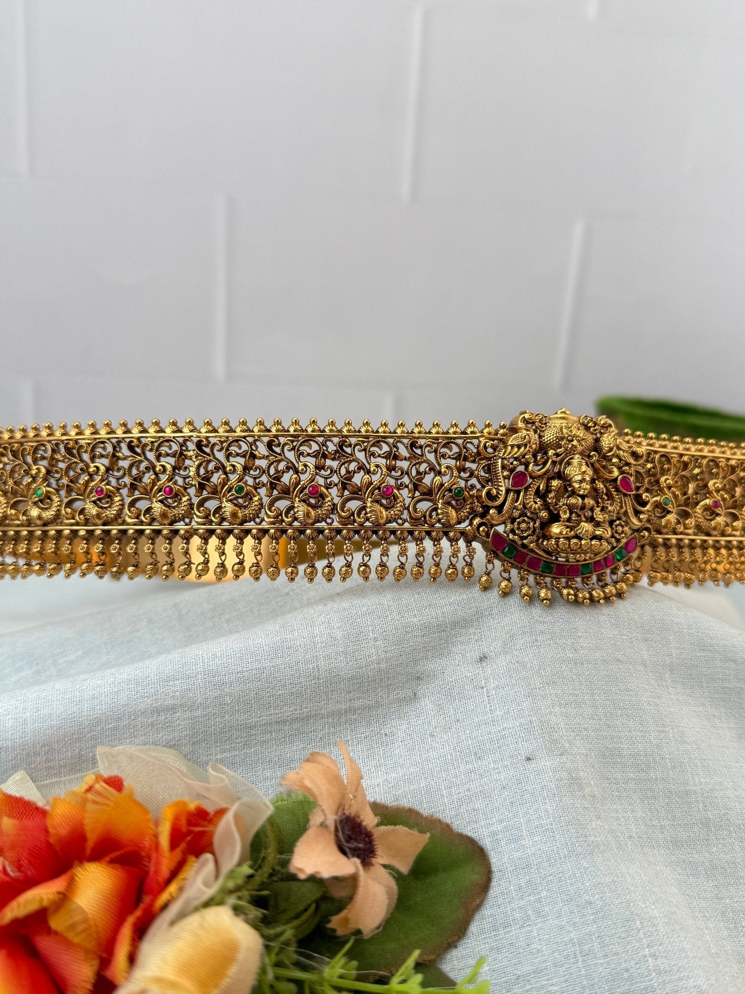 Luxurious Antique Belt Vaddanam Kamarbandh 8072 - Mahilas