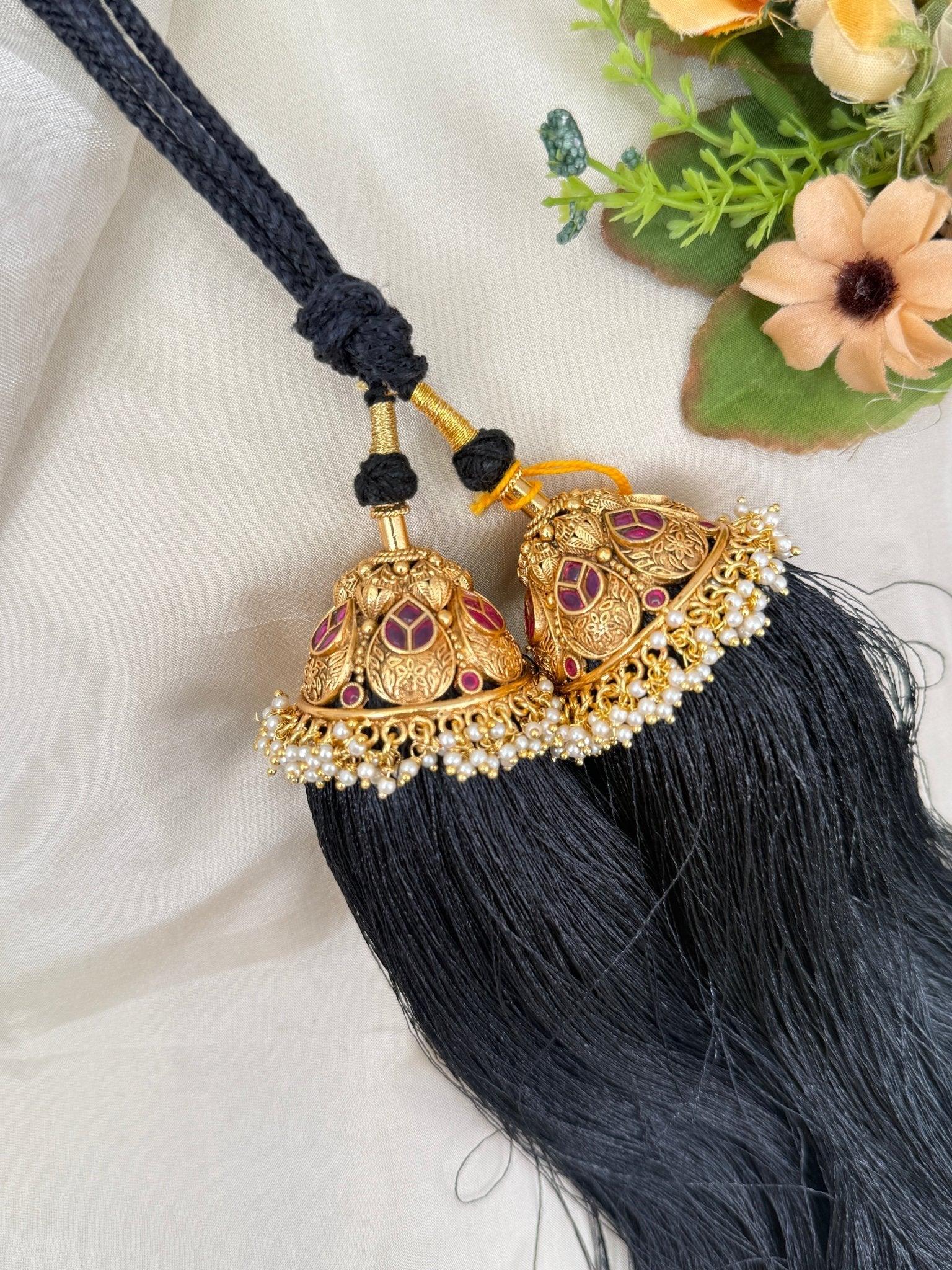 Luxurious Antique Bridal Kuchu 46 - Mahilas