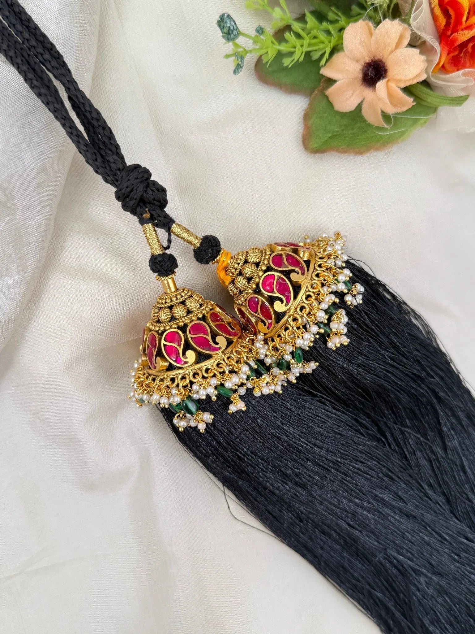 Luxurious Antique Bridal Kuchu 62 - Mahilas