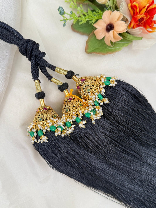 Luxurious Antique Bridal Kuchu 71 - Mahilas