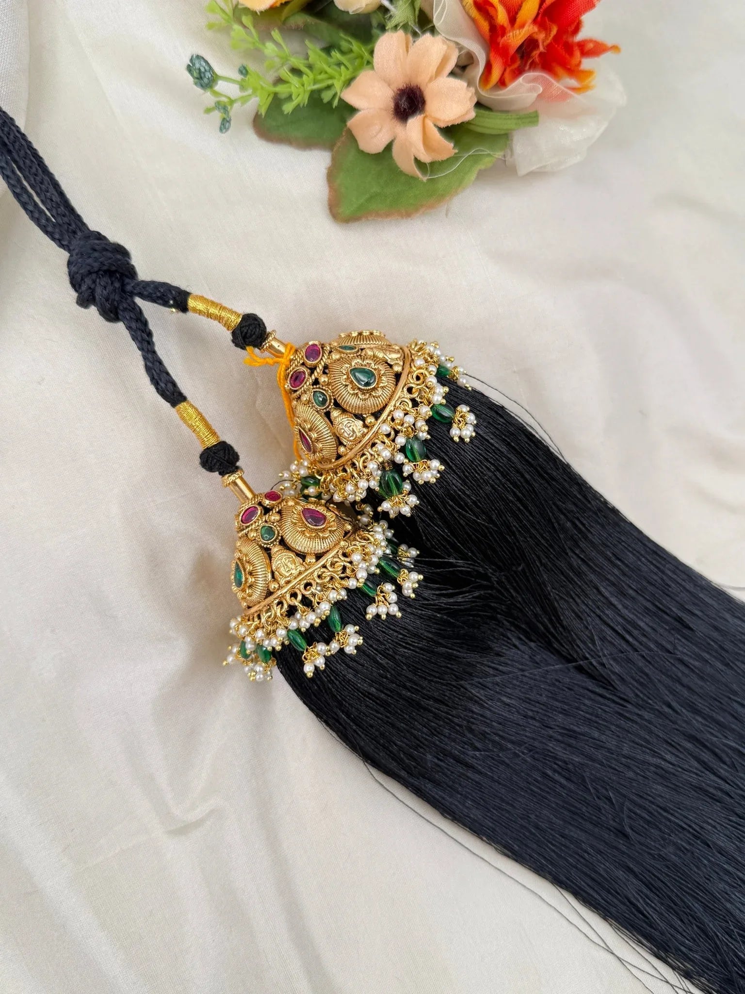 Luxurious Antique Bridal Kuchu 74 - Mahilas