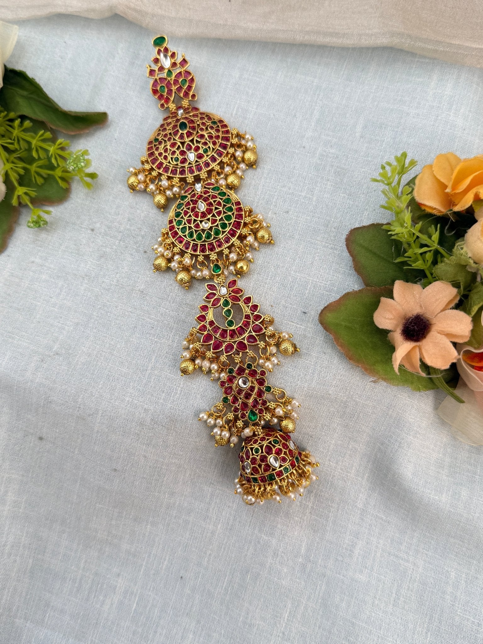 Luxurious Antique Kundan Jadebille 3052 - Mahilas