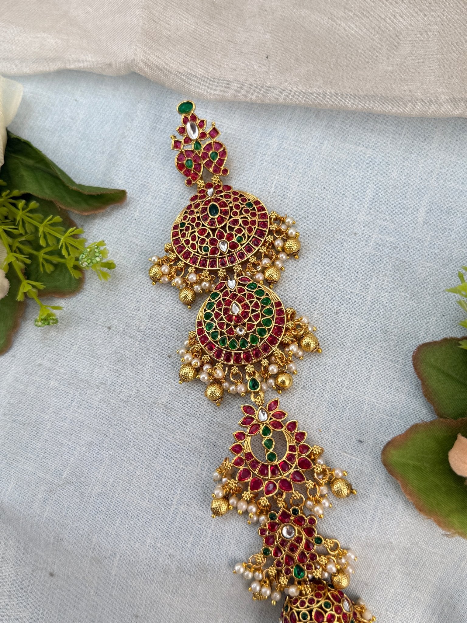 Luxurious Antique Kundan Jadebille 3052 - Mahilas