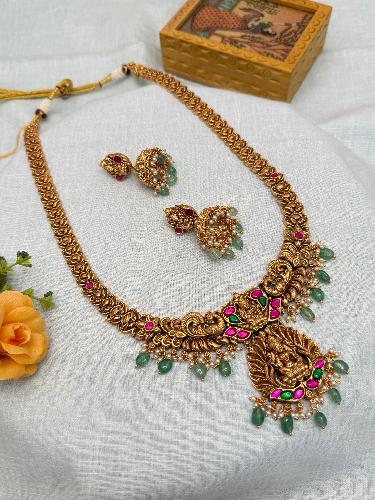 Luxurious Antique Long Necklace 479 - Mahilas