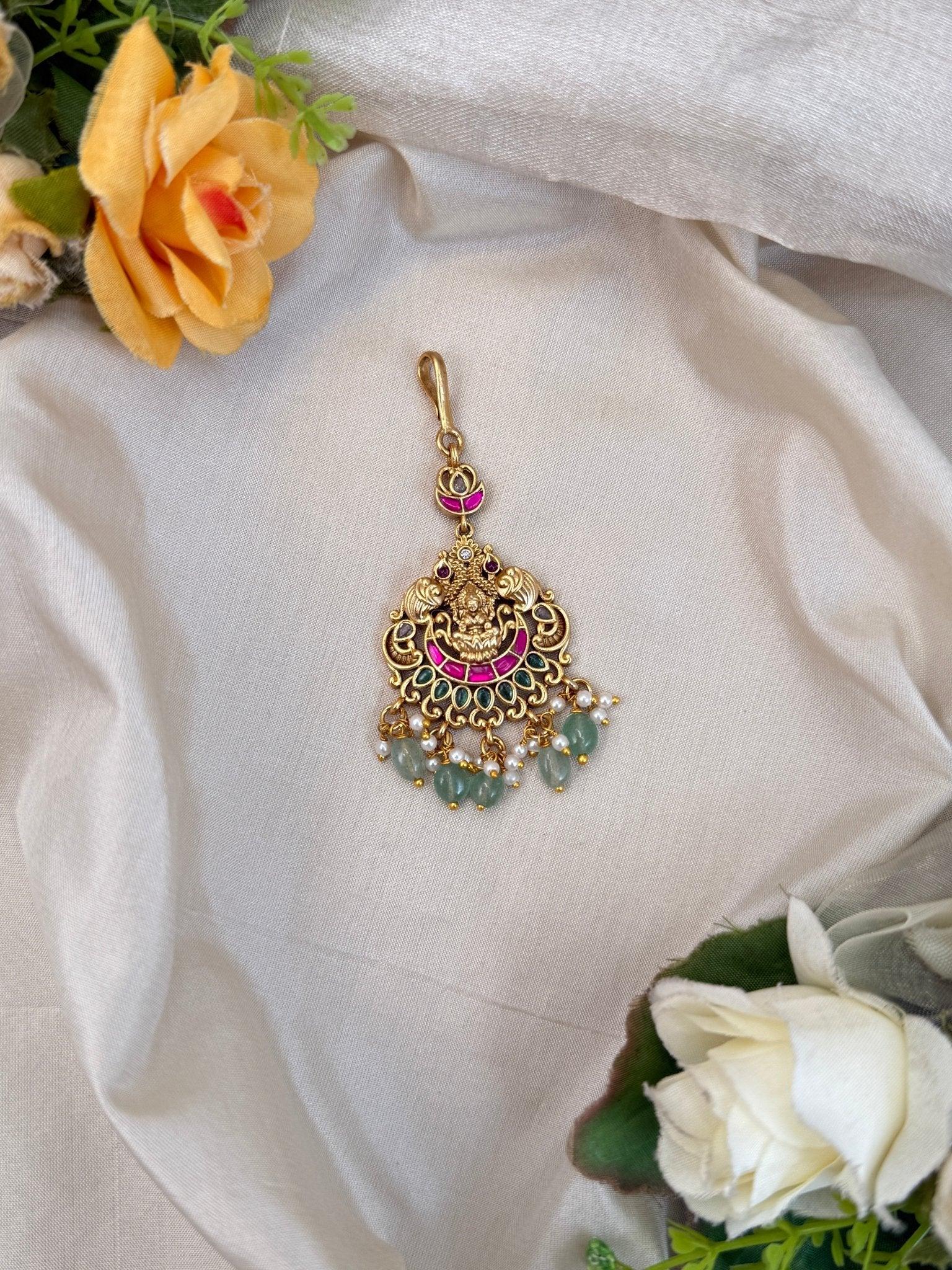 Luxurious Antique Maang Tikka 257 - Mahilas