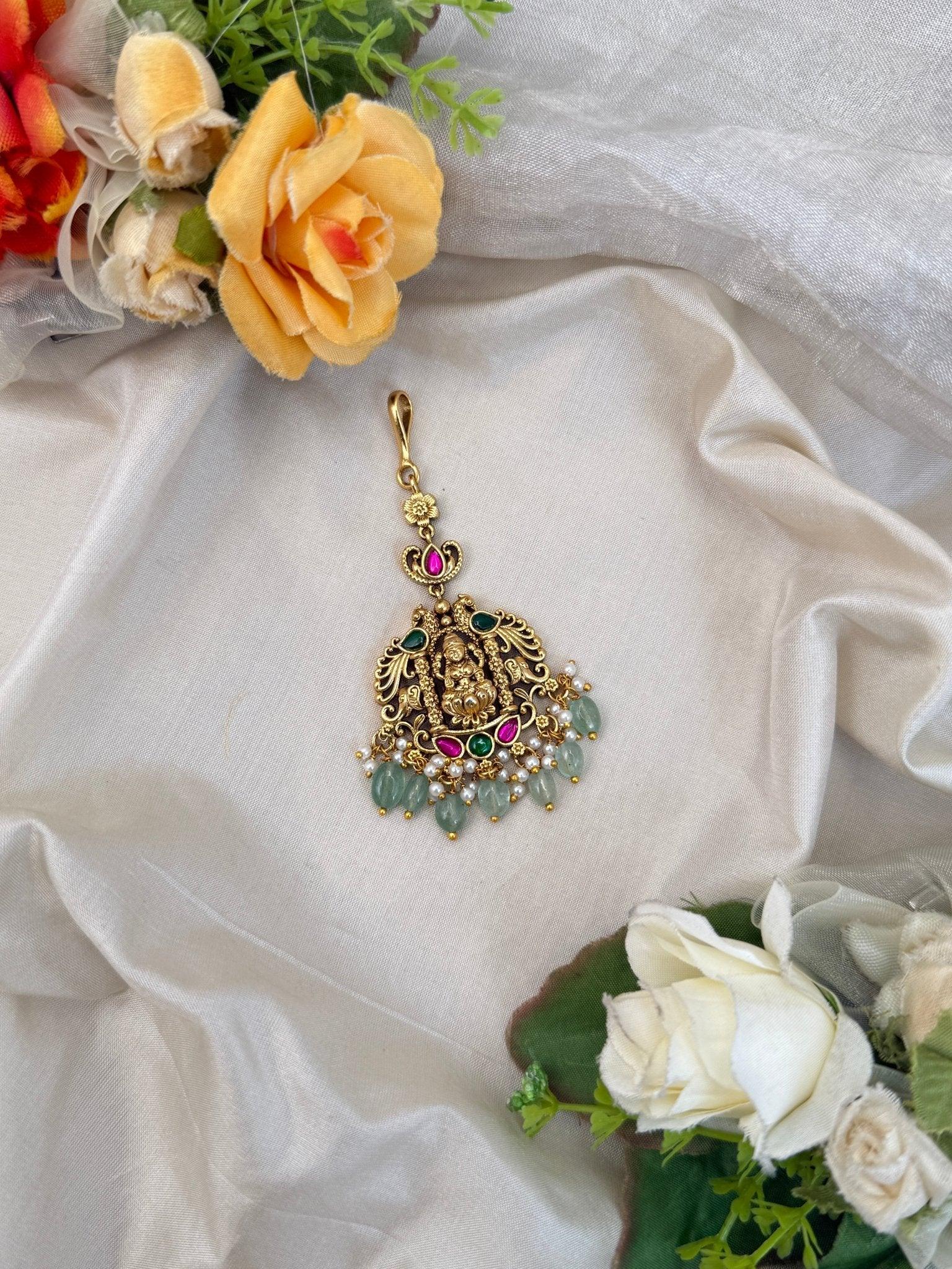 Luxurious Antique Maang Tikka 282 - Mahilas
