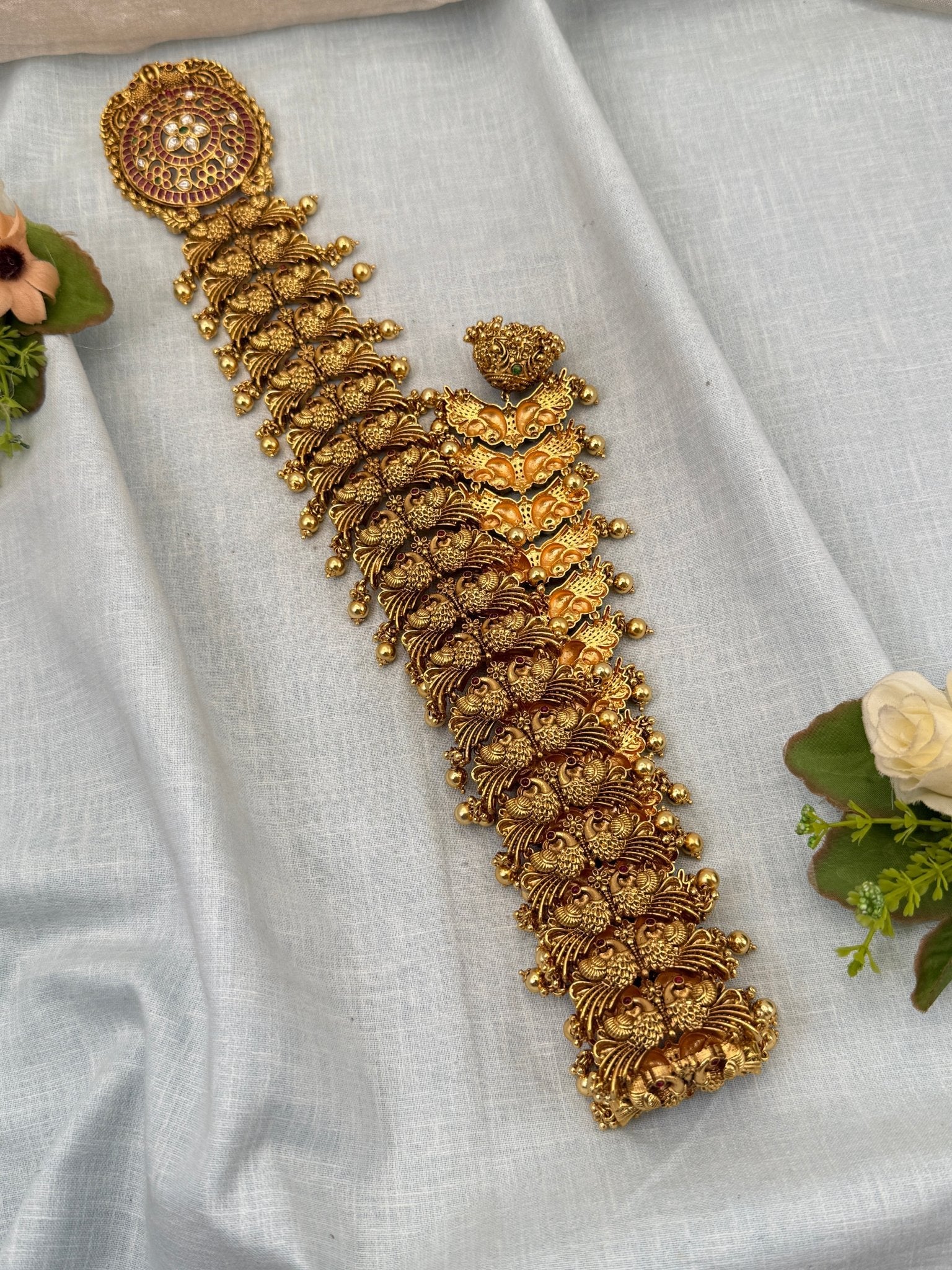 Luxurious Antique Premium Bridal Long Jadebille 492 - Mahilas