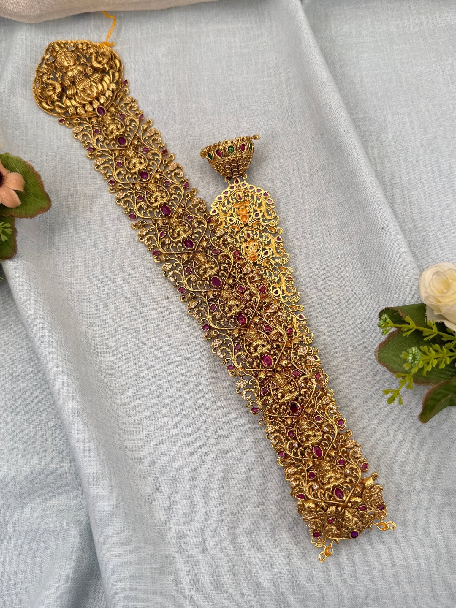 Luxurious Antique Premium Bridal Long Jadebille 493 - Mahilas