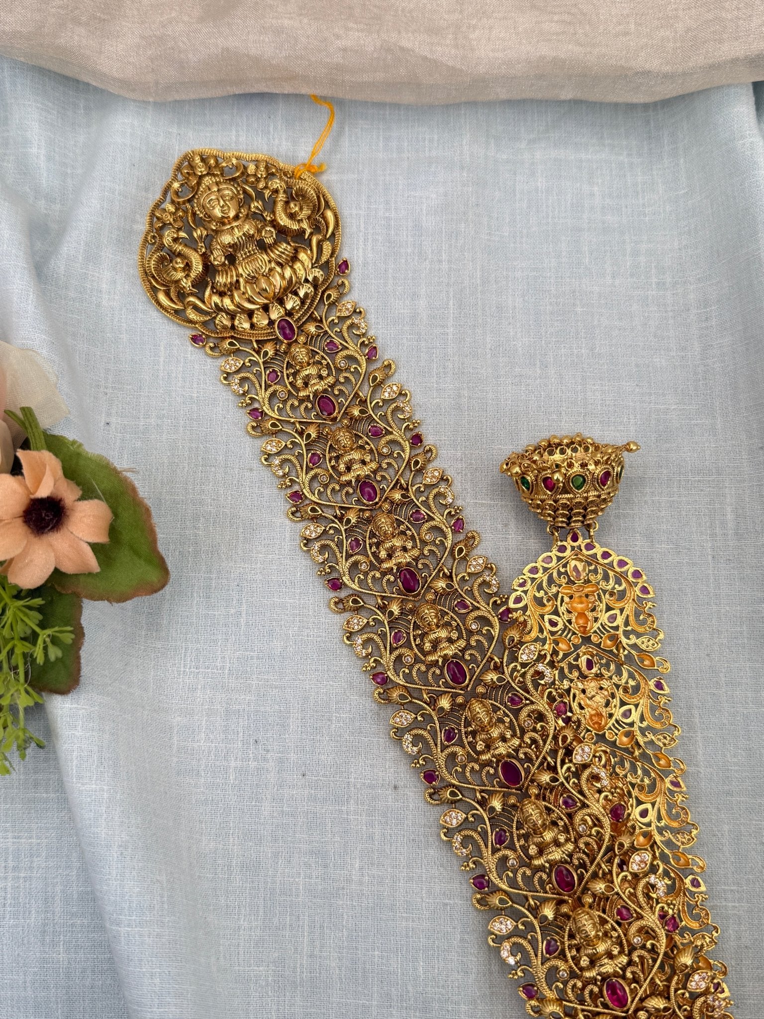 Luxurious Antique Premium Bridal Long Jadebille 493 - Mahilas