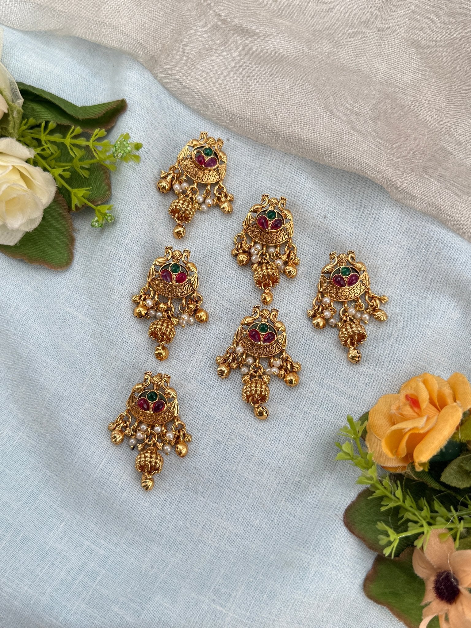 Luxurious Antique Set of 6 Jadebille 3095 - Mahilas