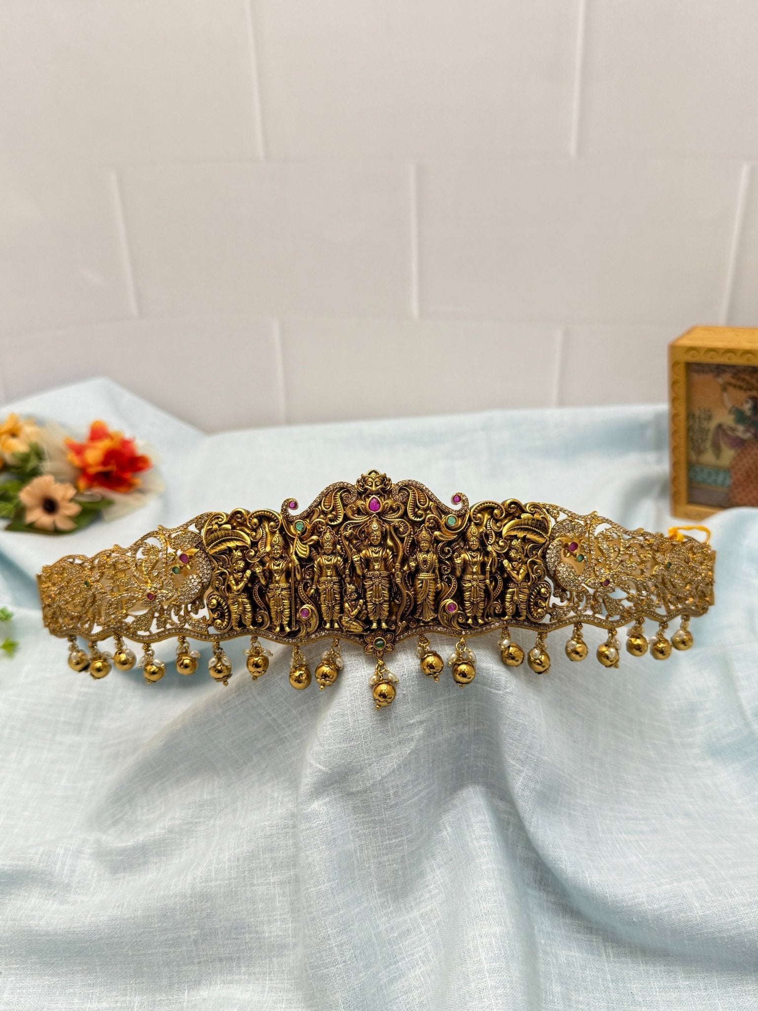Luxurious Antique Vaddanam Kamarbandh 6986 - Mahilas