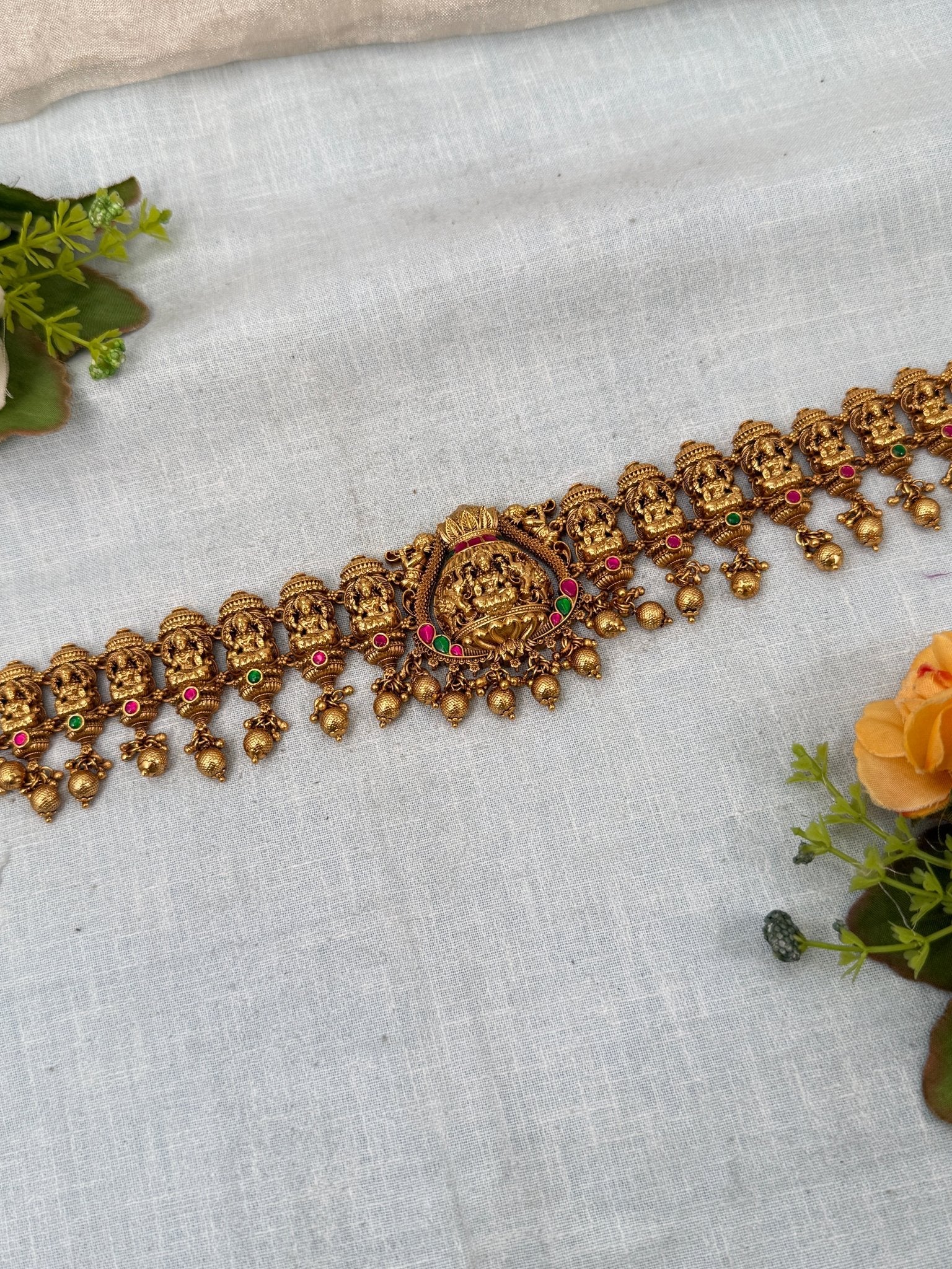 Luxurious Antique Vaddanam Kamarbandh 7237 - Mahilas