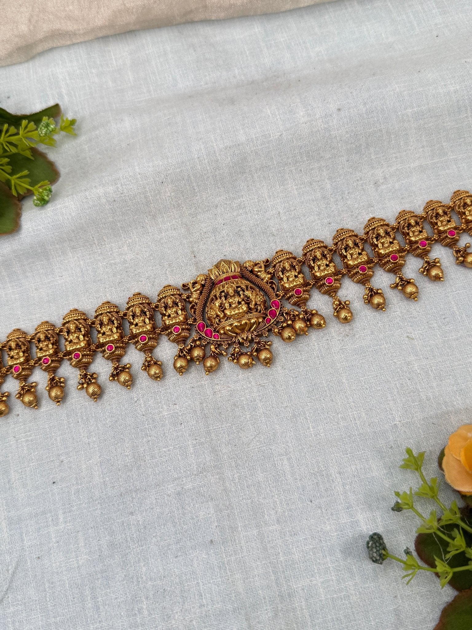 Luxurious Antique Vaddanam Kamarbandh 7239 - Mahilas