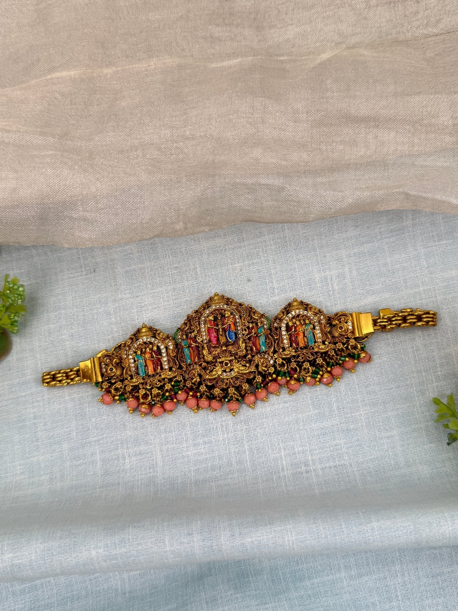 Luxurious Antique Vanki Armlet Chain Style 4134 - Mahilas