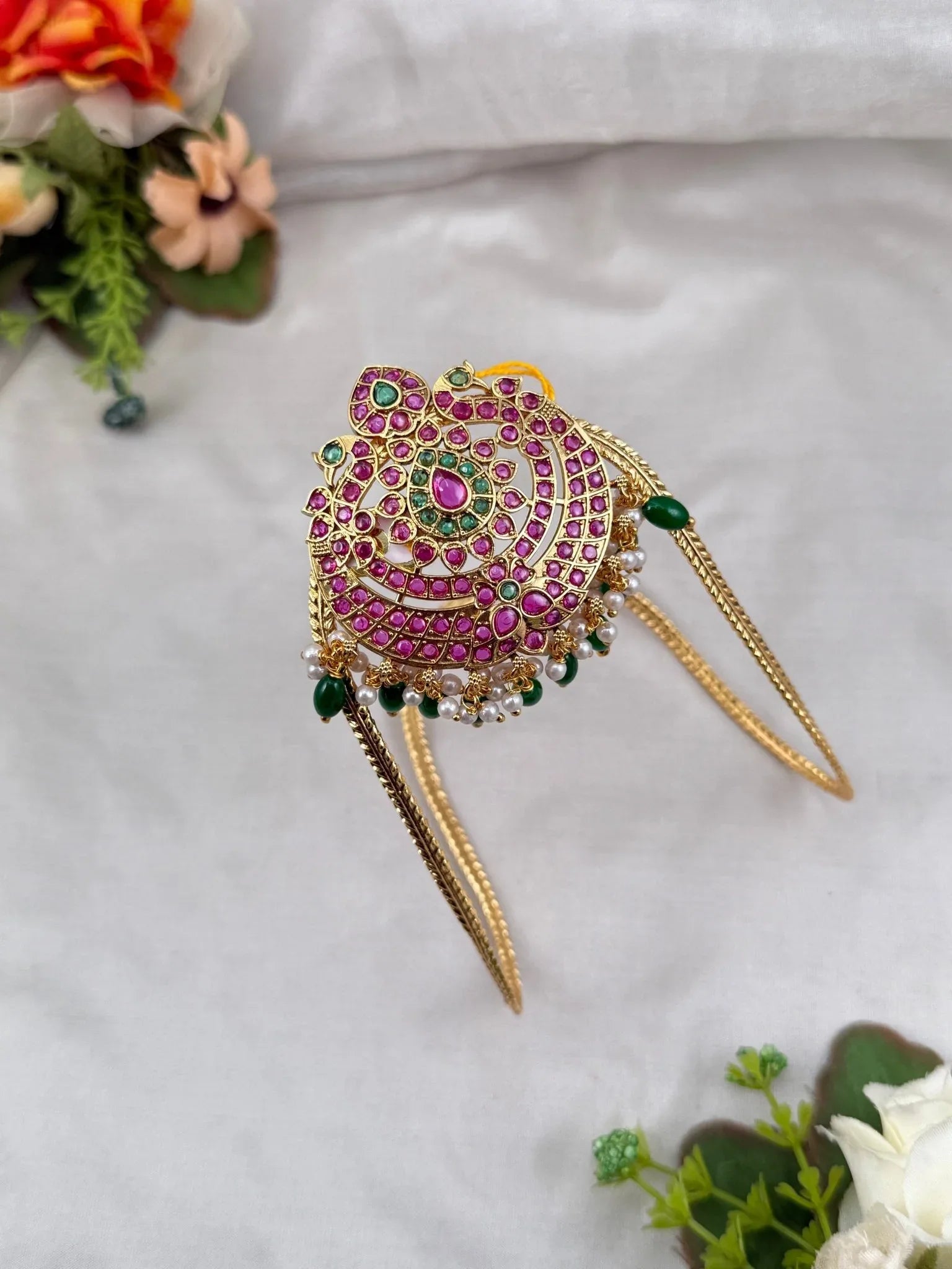 Luxurious Antique Vanki Bajubandh 4110 - Mahilas