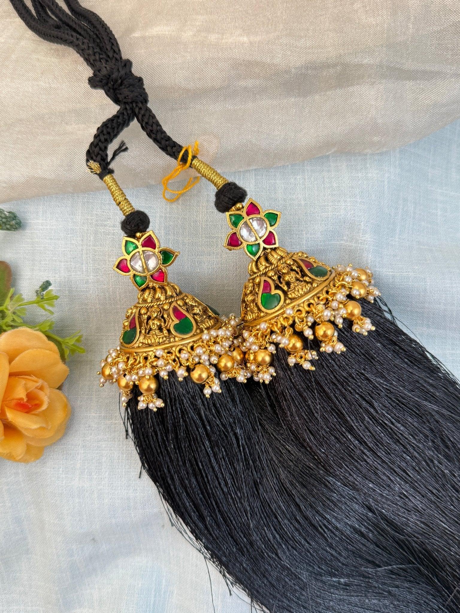 Luxurious Bridal Jadau Kundan Kuchu 80 - Mahilas