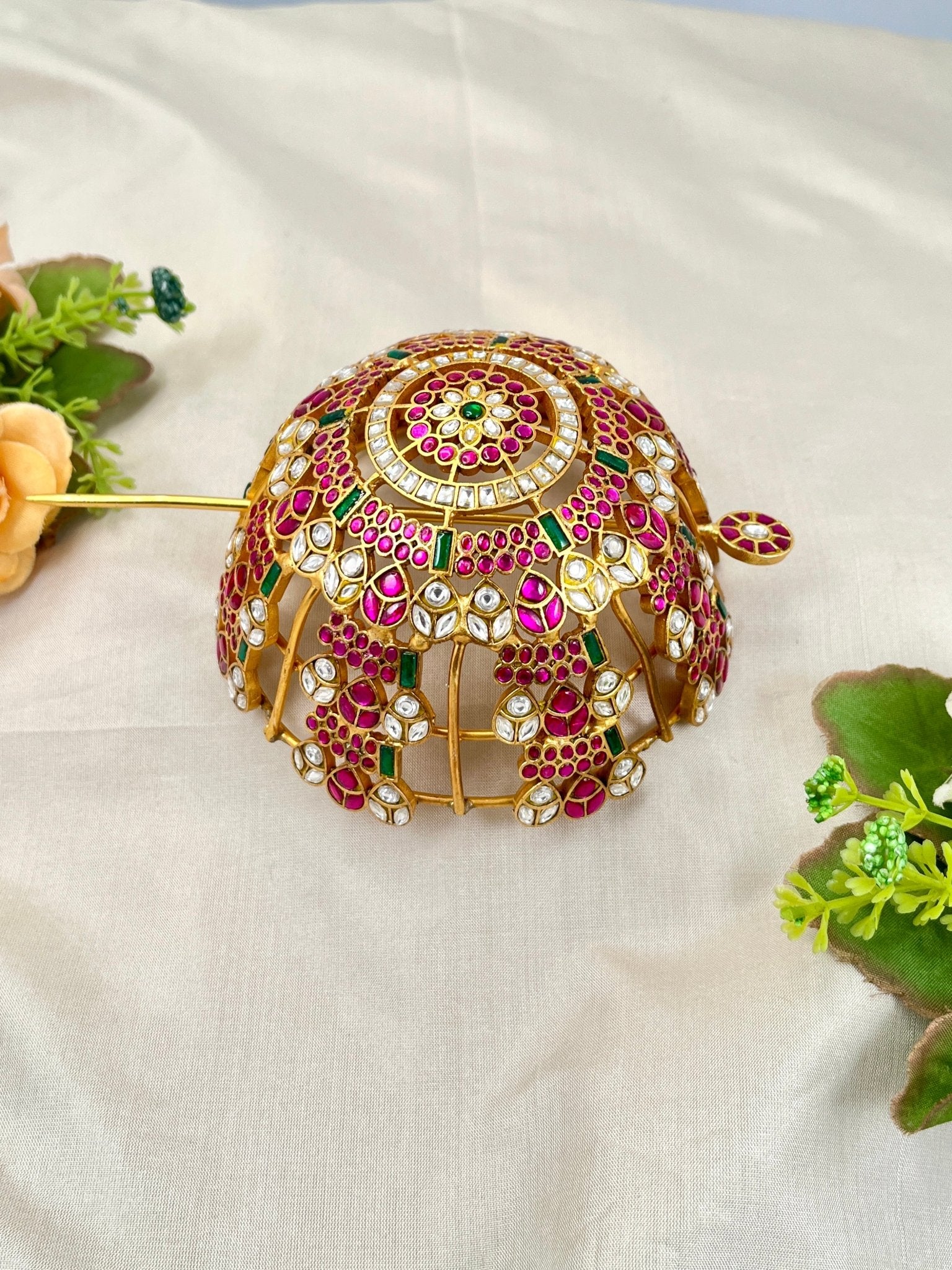 Luxurious Jadau Kundan Bridal Kuppa 318 - Mahilas
