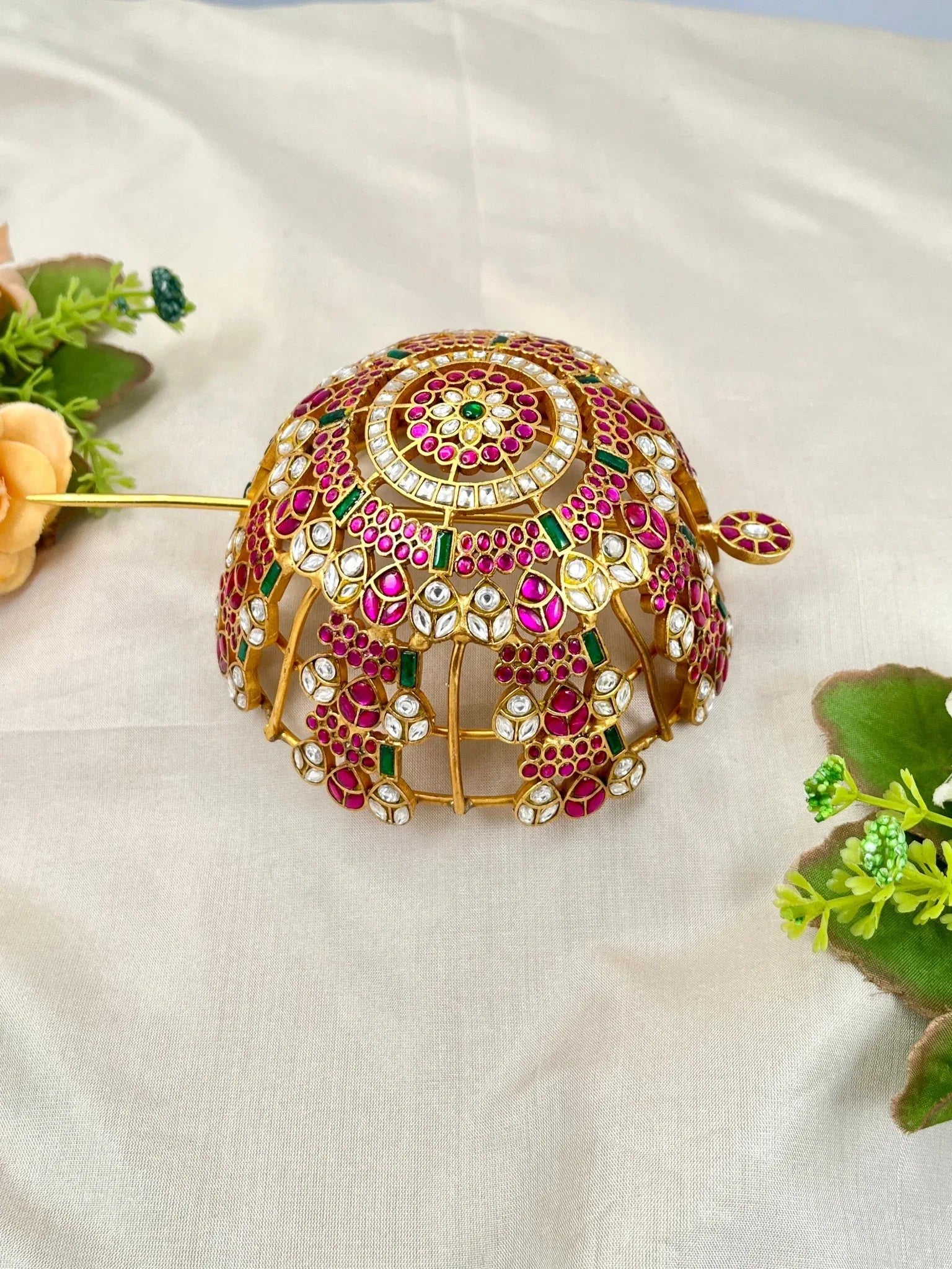 Luxurious Jadau Kundan Bridal Kuppa 318 - Mahilas