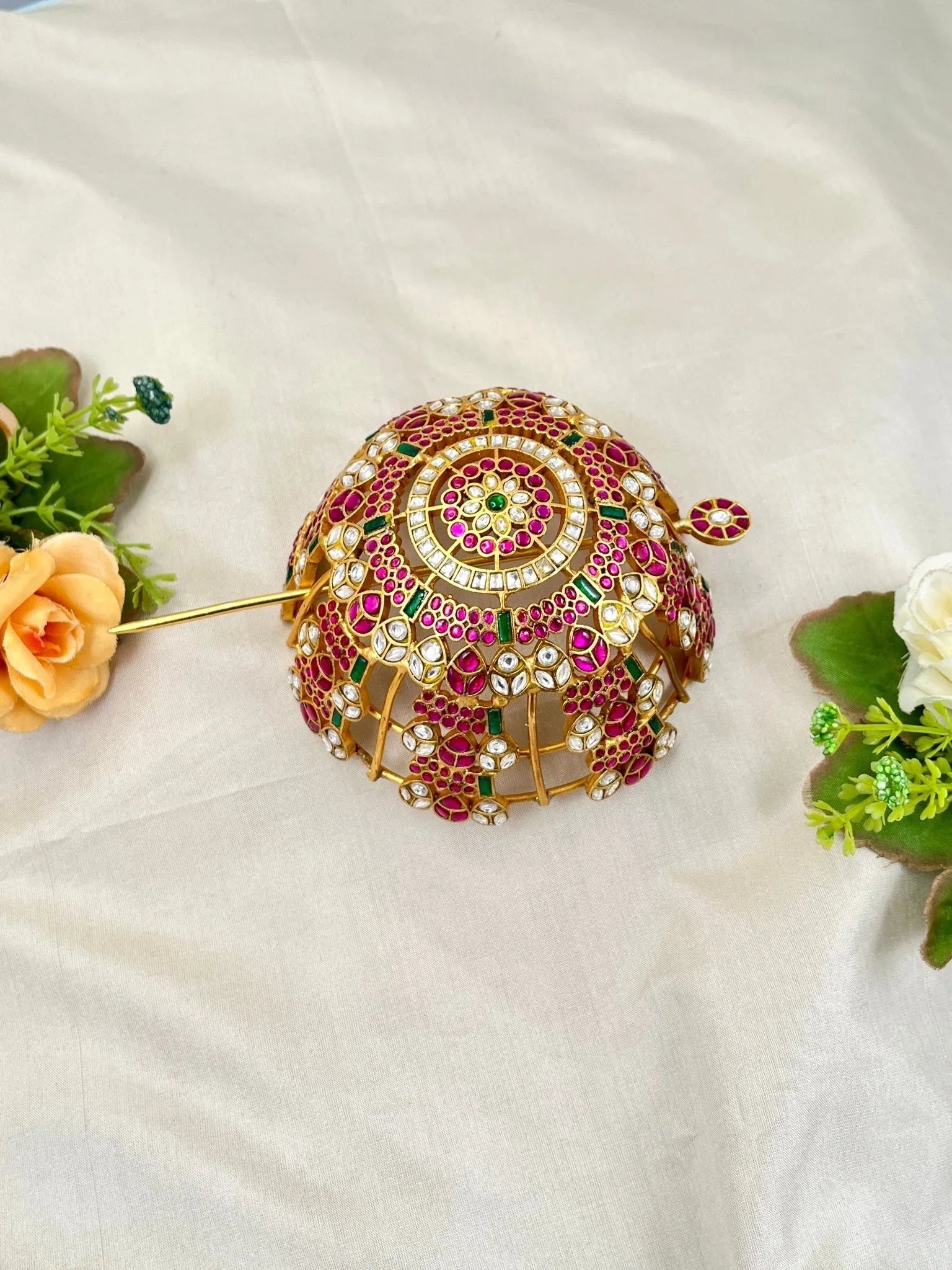 Luxurious Jadau Kundan Bridal Kuppa 318 - Mahilas