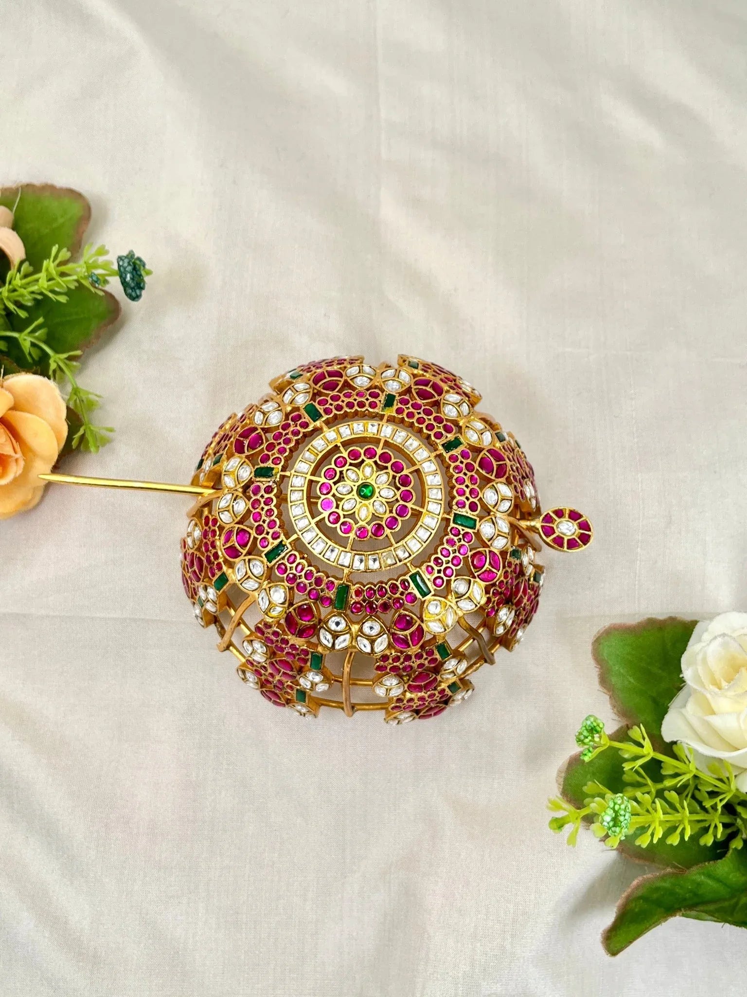 Luxurious Jadau Kundan Bridal Kuppa 318 - Mahilas