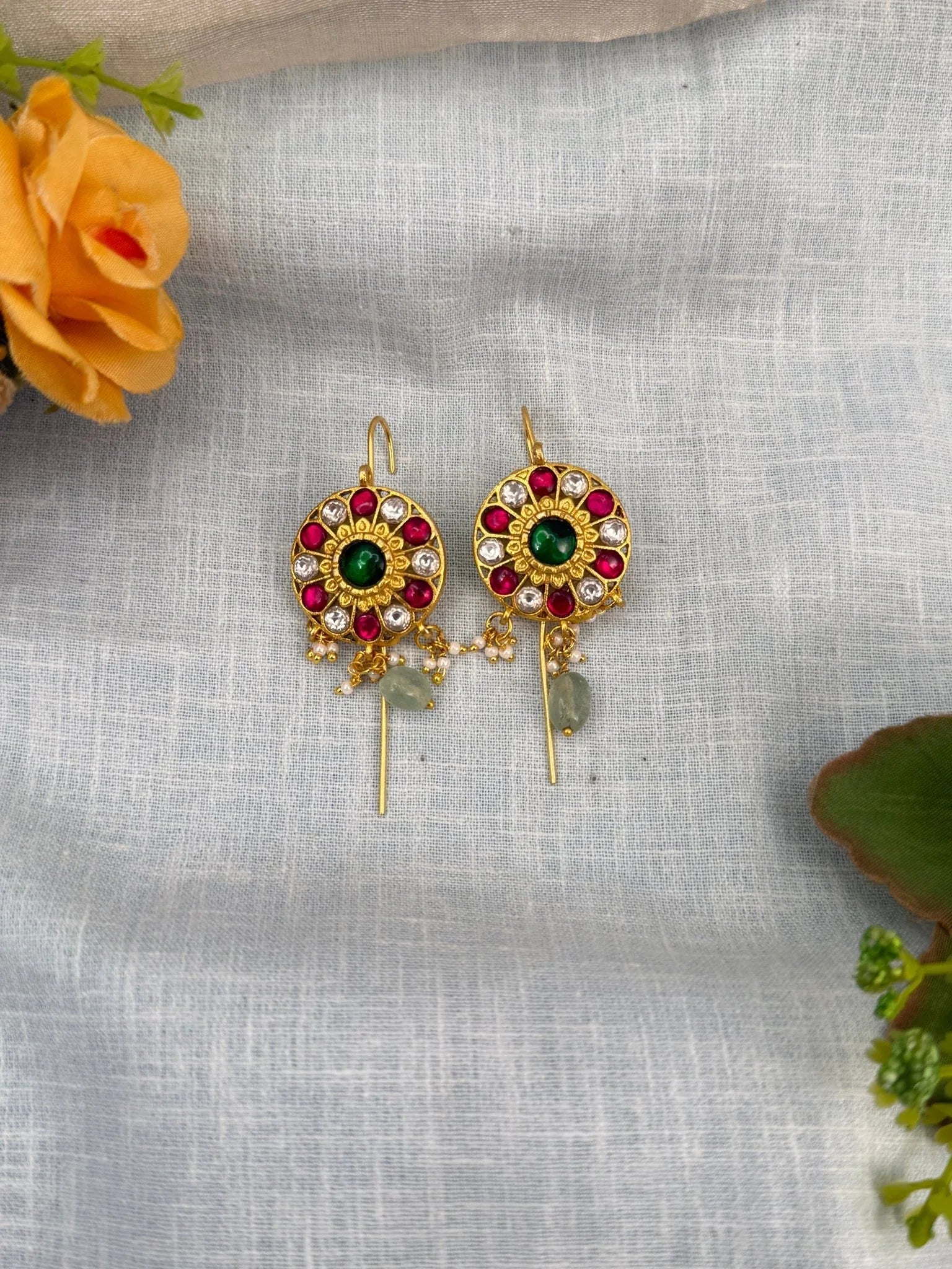 Luxurious Jadau Kundan Earcuff 0489 - Mahilas