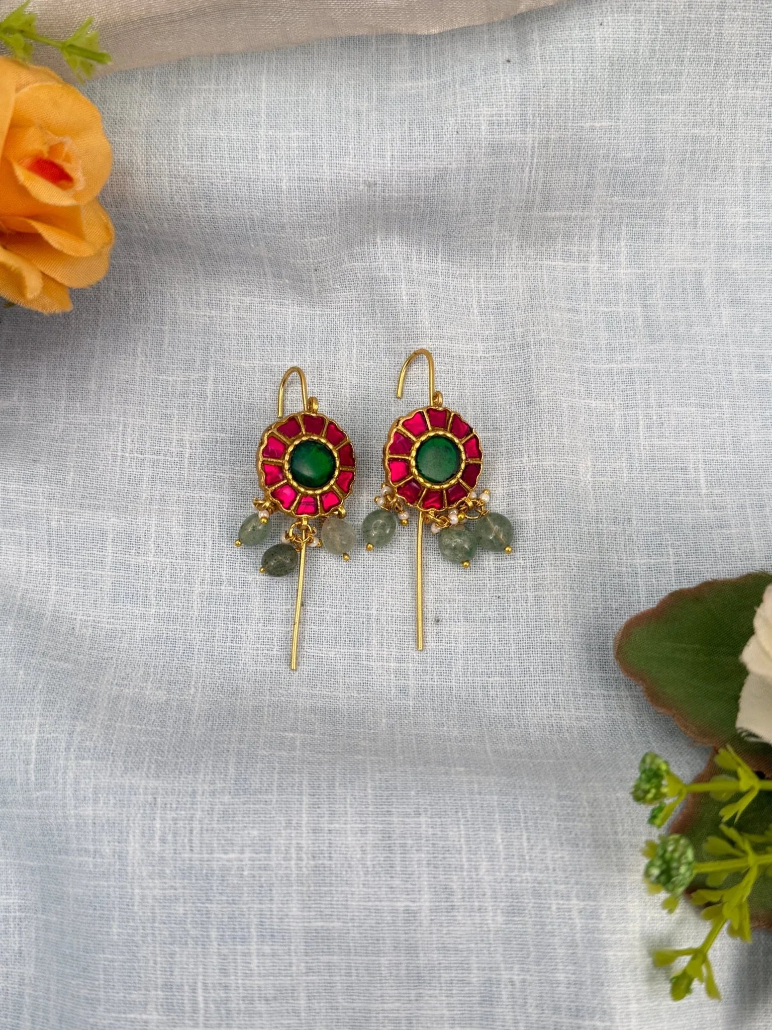 Luxurious Jadau Kundan Earcuff 0490 - Mahilas