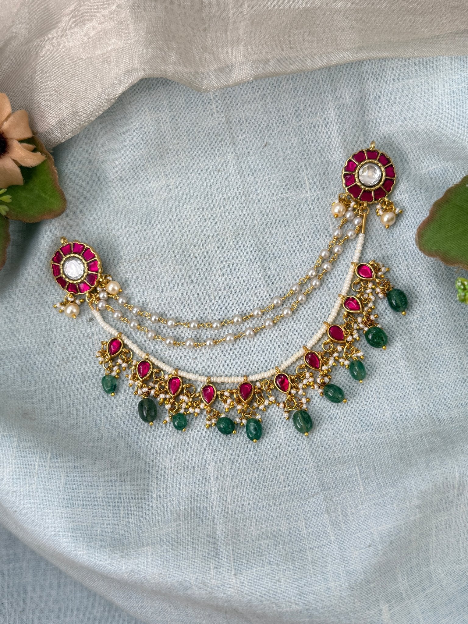 Luxurious Jadau Kundan Layer Jadebille 3099 - Mahilas