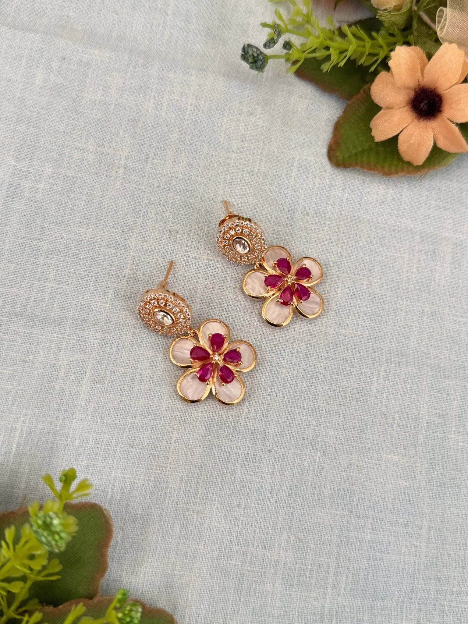 Luxurious Kundan Earring 0179 - Mahilas