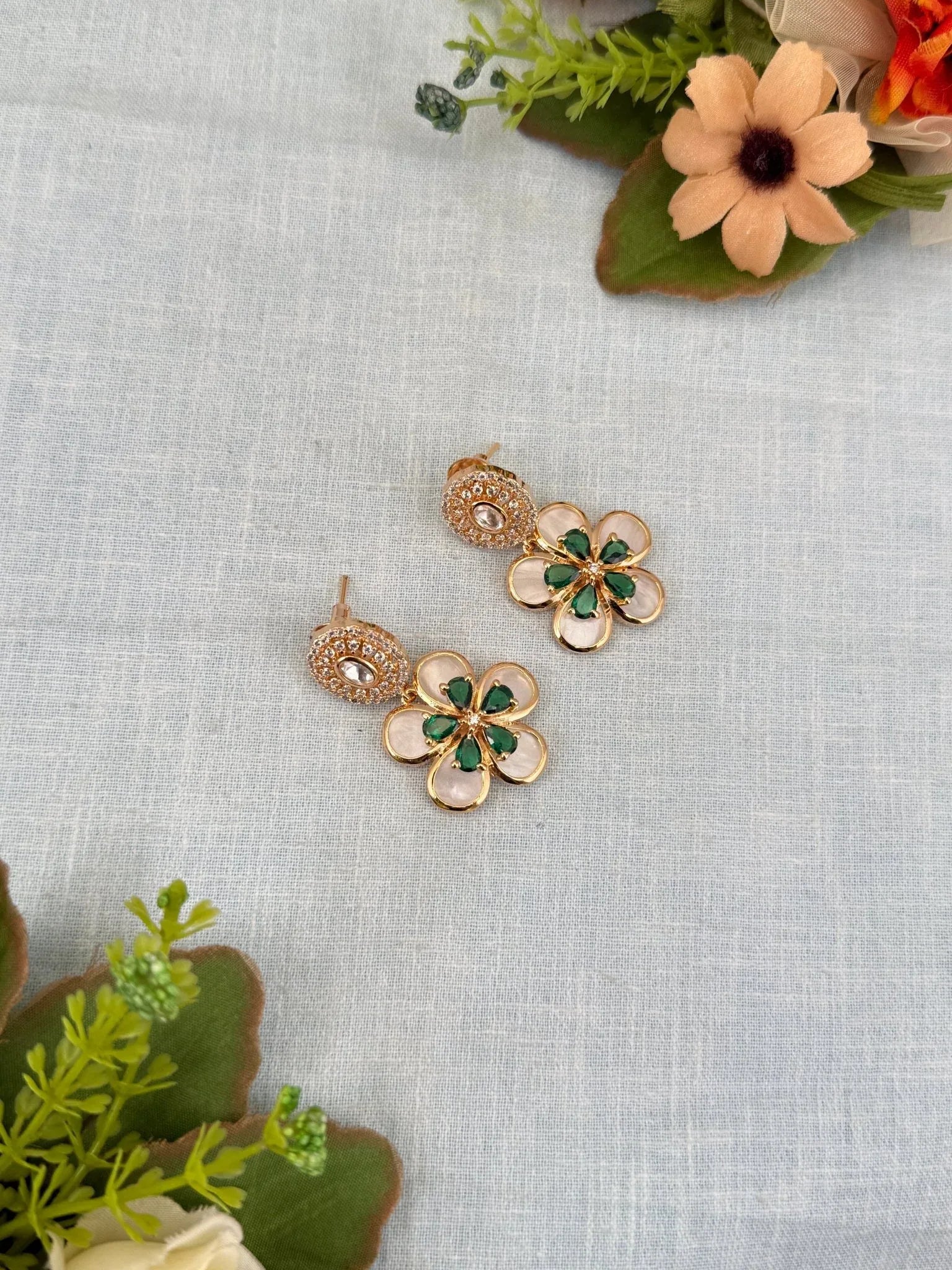 Luxurious Kundan Earring 0180 - Mahilas