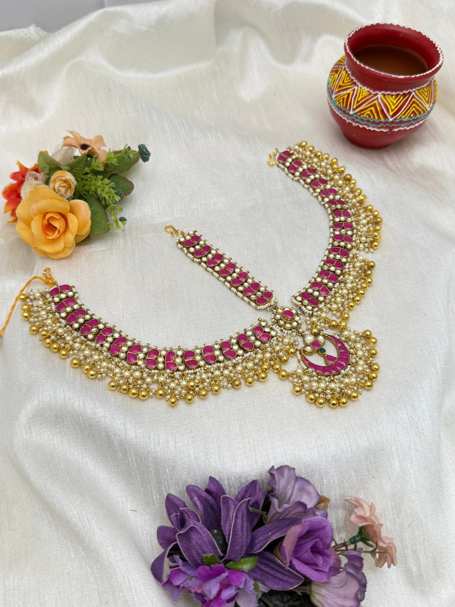Luxurious Kundan Maang Teeka 4114 - Mahilas