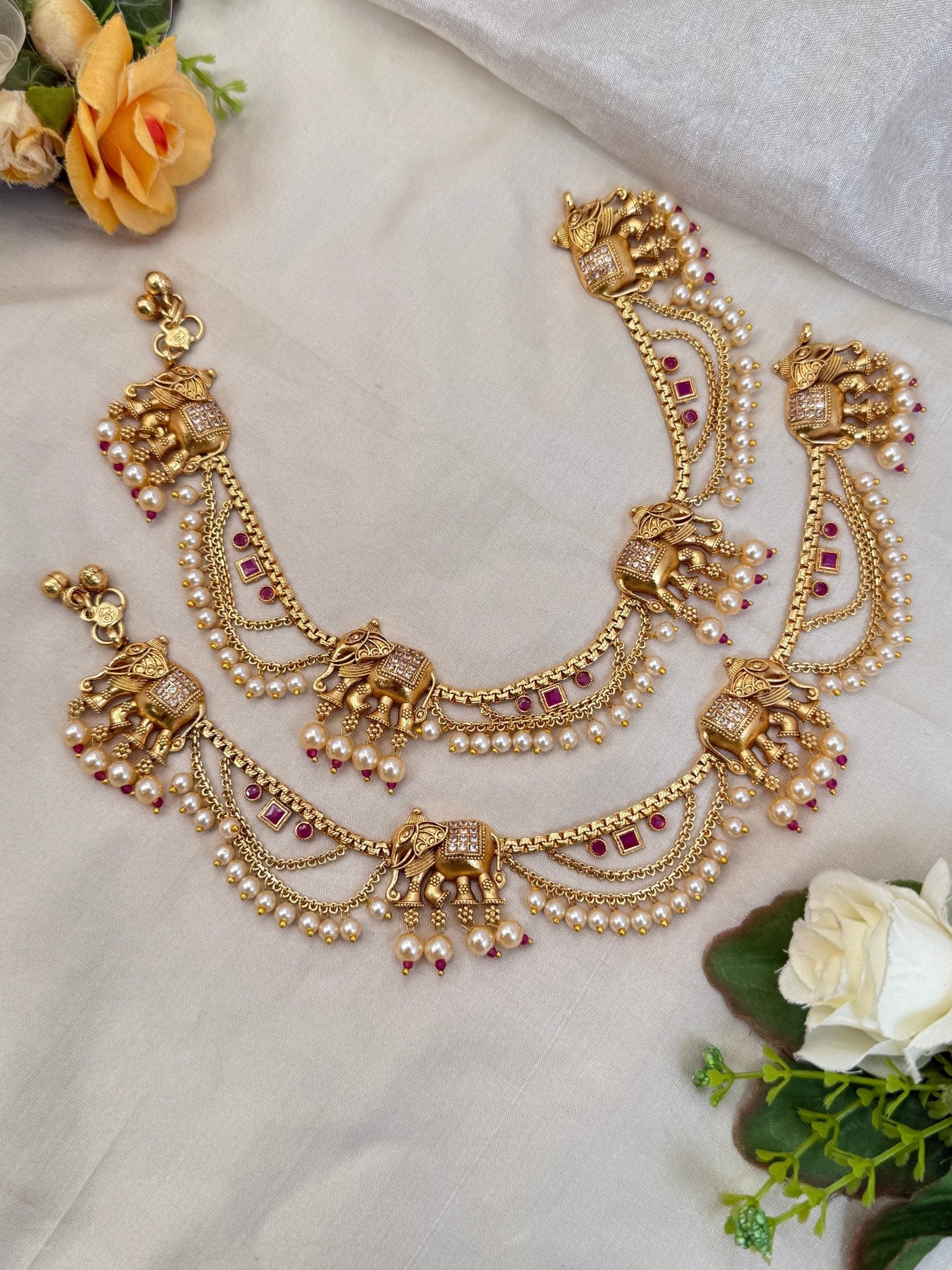 Luxurious Layer Antique Payal Anklet 0226 - Mahilas