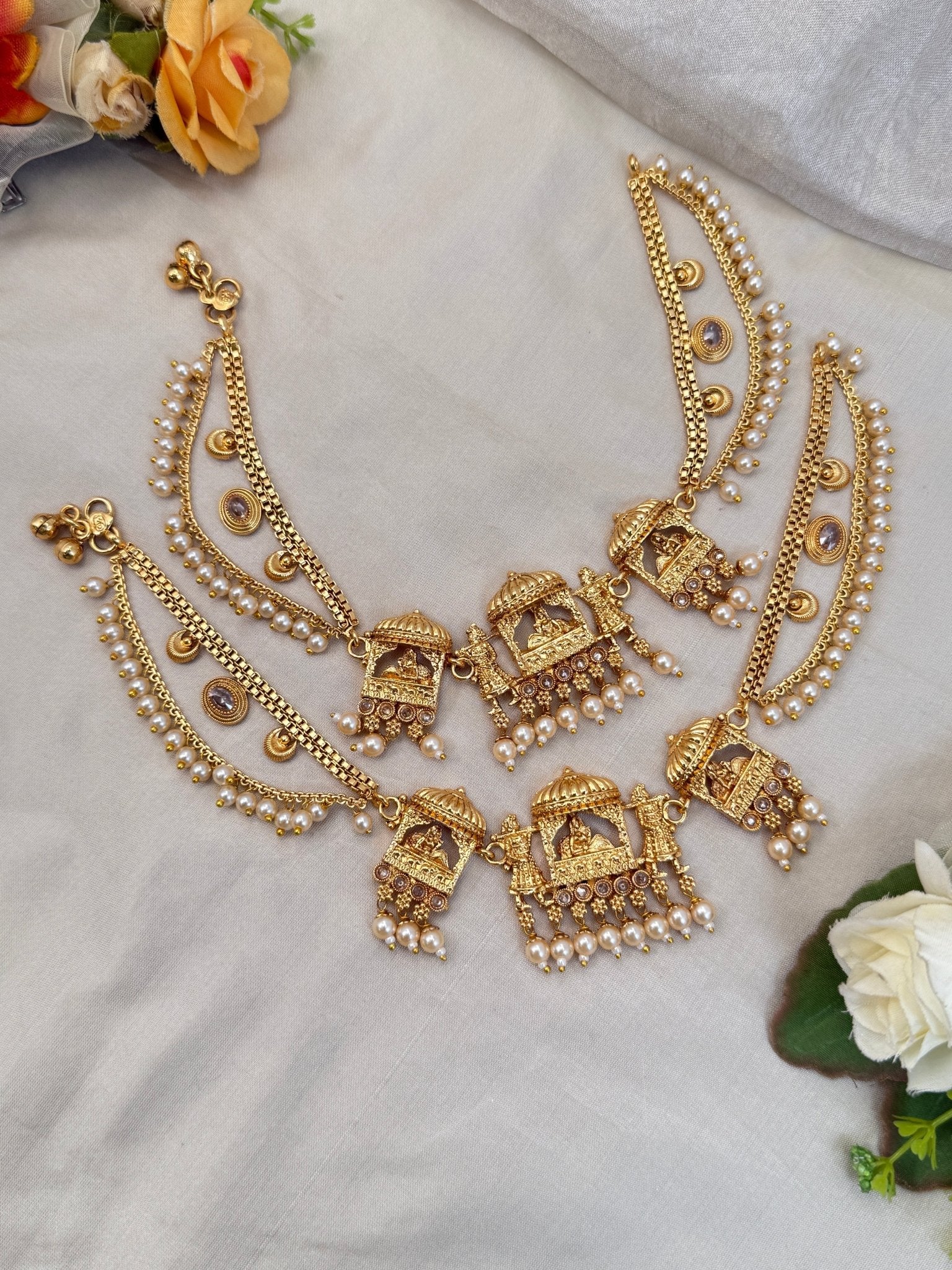 Luxurious Layer Antique Payal Anklet 0227 - Mahilas
