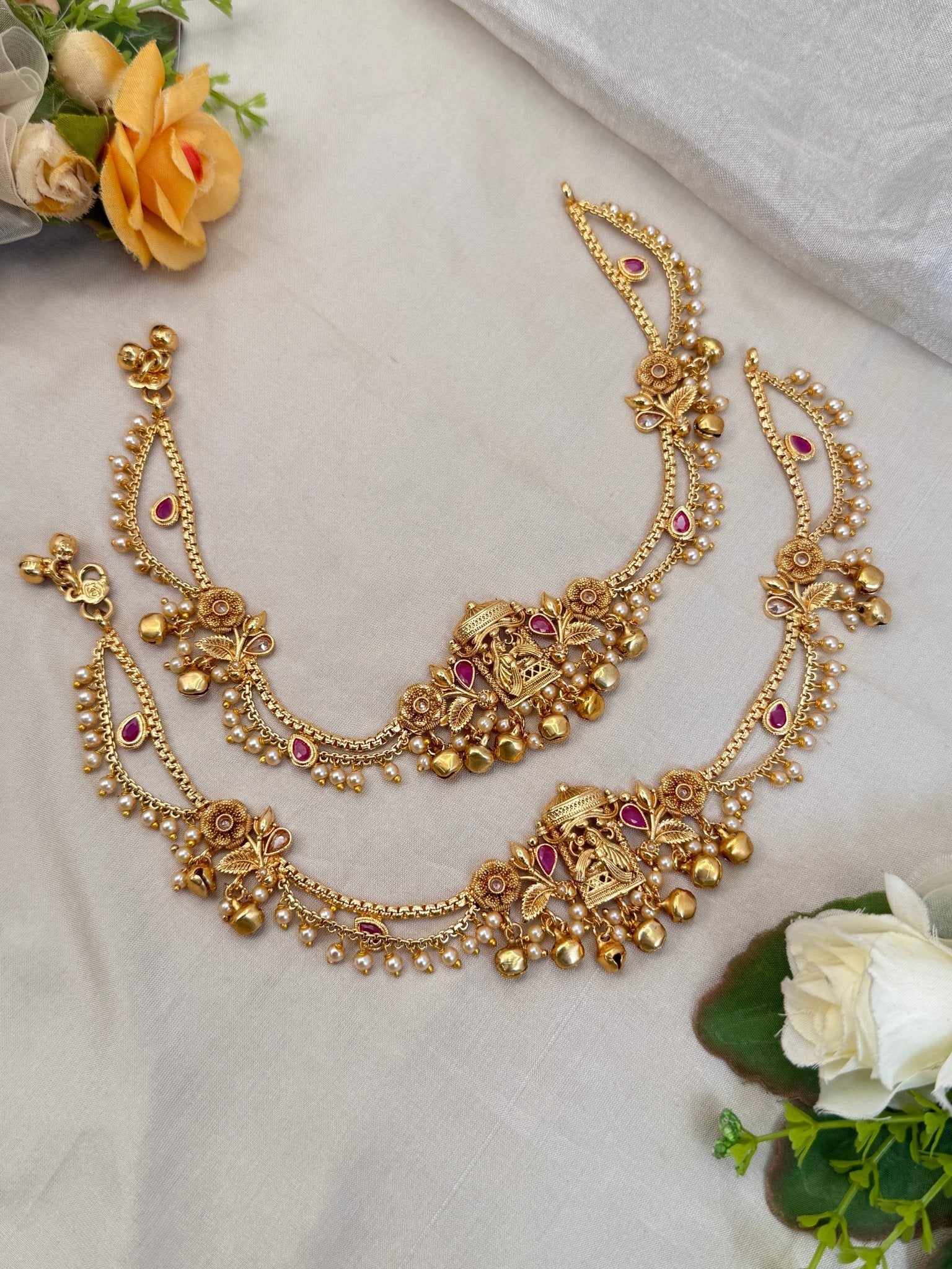 Luxurious Layer Antique Payal Anklet 0234 - Mahilas