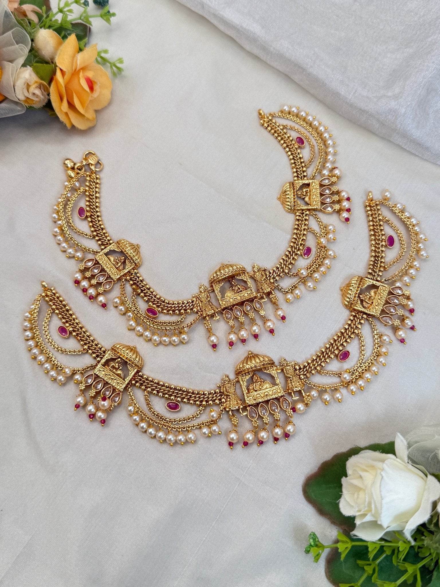 Luxurious Layer Antique Payal Anklet 0235 - Mahilas