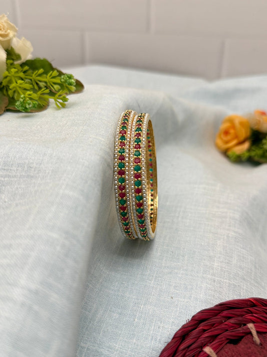Luxurious Pearl Bangles 6976 - Mahilas