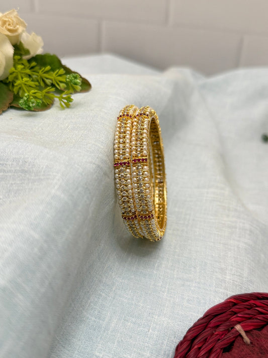 Luxurious Pearl Bangles 6996 - Mahilas