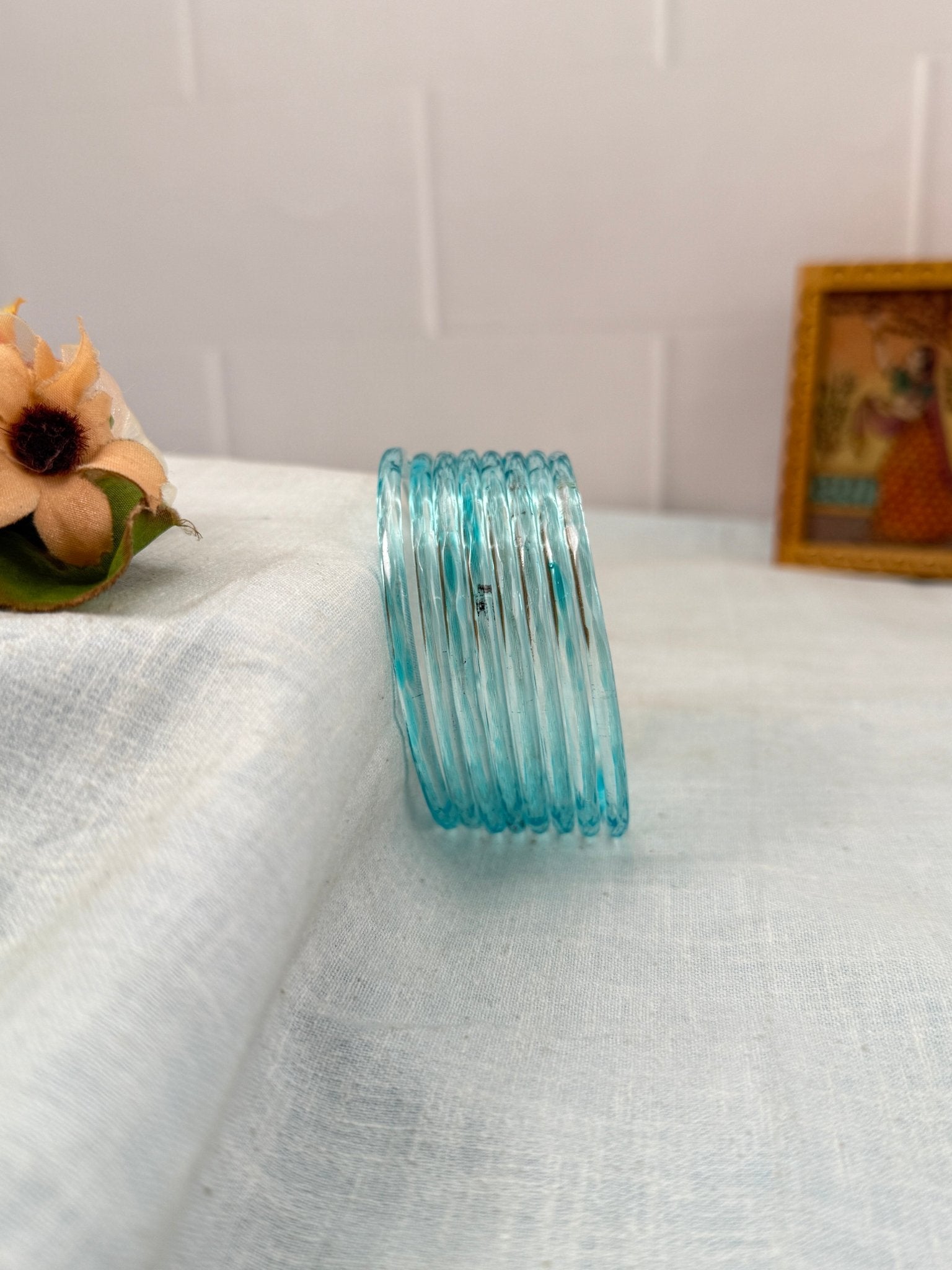 Luxurious Plain Design New Glass Bangles 3461 - Make your own box - Mahilas