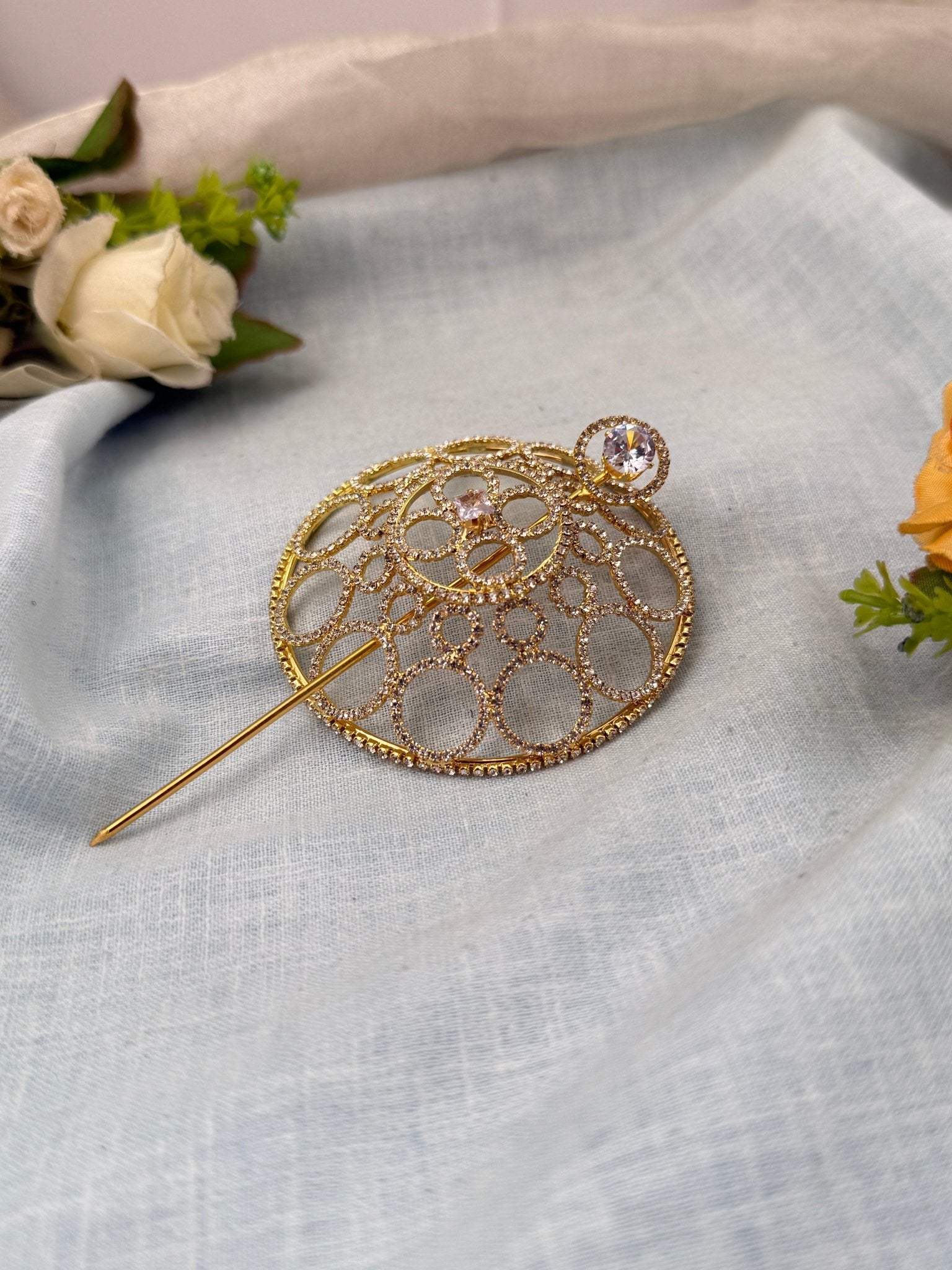 Luxurious Stone Bun Cage Jadebille Kuppa 0107 - Mahilas