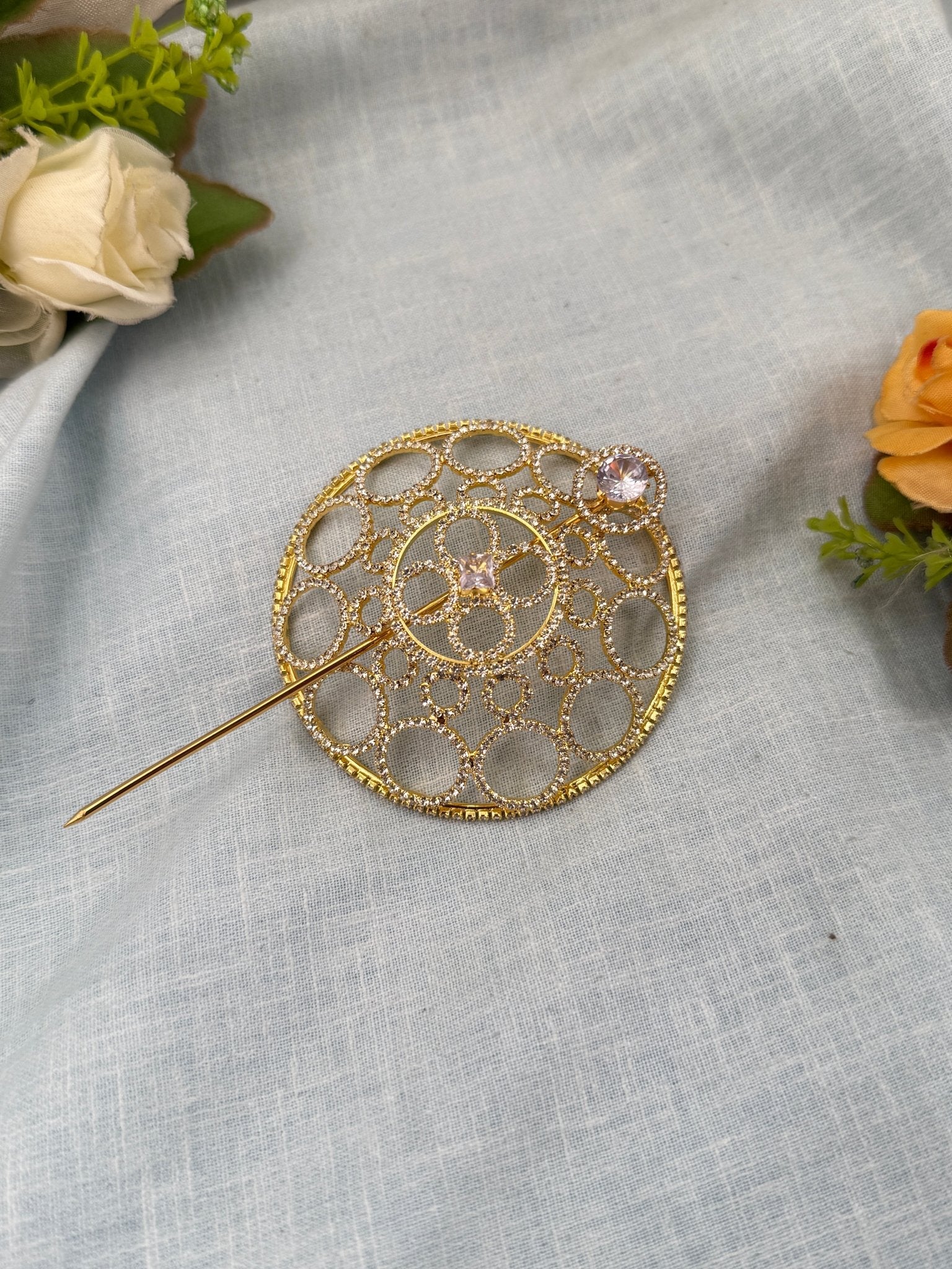 Luxurious Stone Bun Cage Jadebille Kuppa 0109 - Mahilas