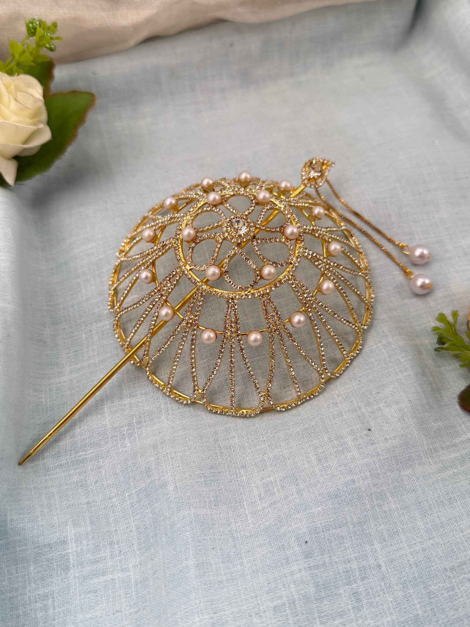 Luxurious Stone Bun Cage Jadebille Kuppa 0117 - Mahilas