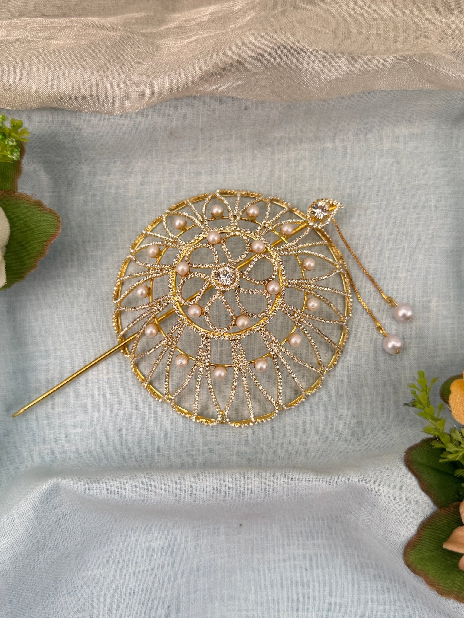 Luxurious Stone Bun Cage Jadebille Kuppa 0117 - Mahilas