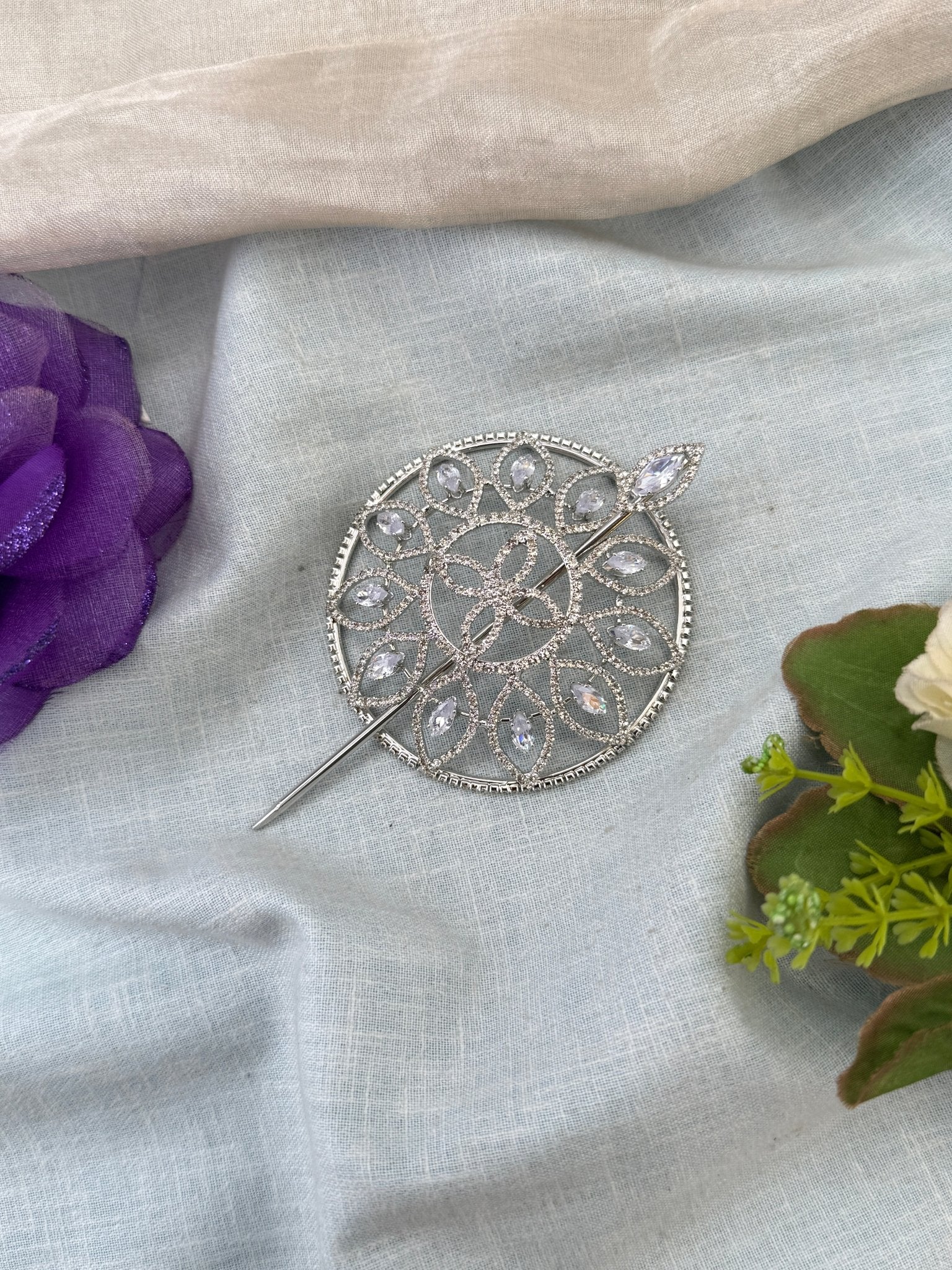 Luxurious Stone Bun Cage Jadebille Kuppa 0128 - Mahilas