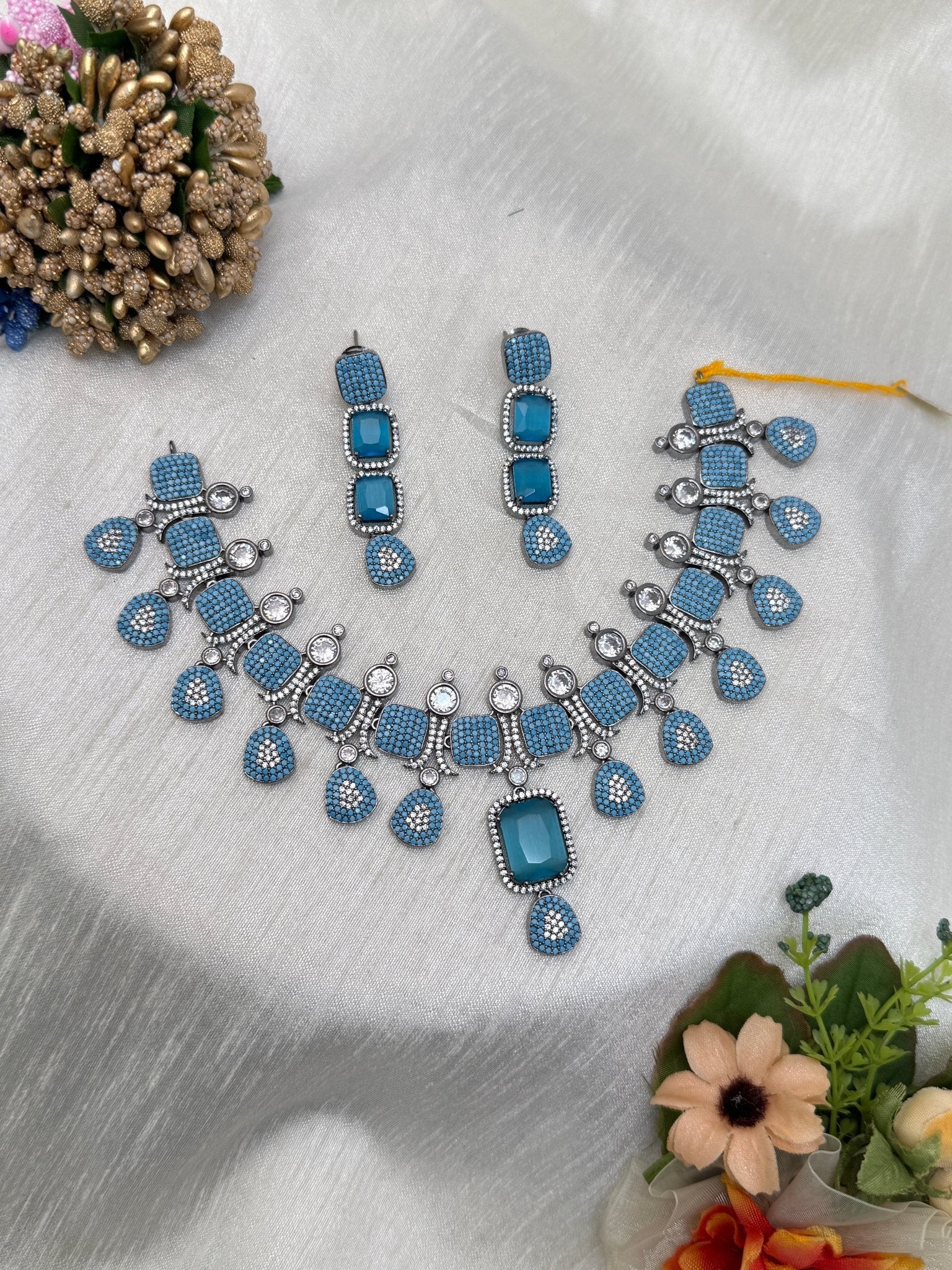 Luxurious Stone Necklace 0421 - Mahilas